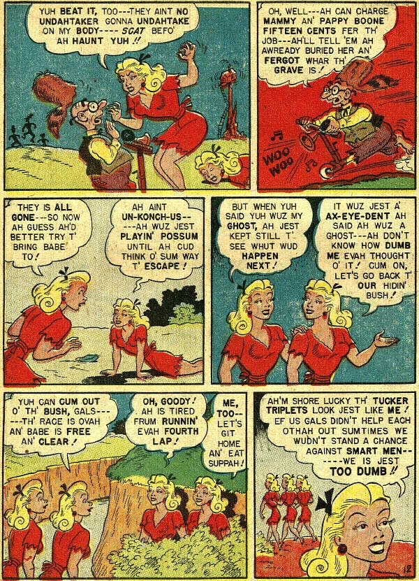 Read online Babe (1948) comic -  Issue #10 - 13