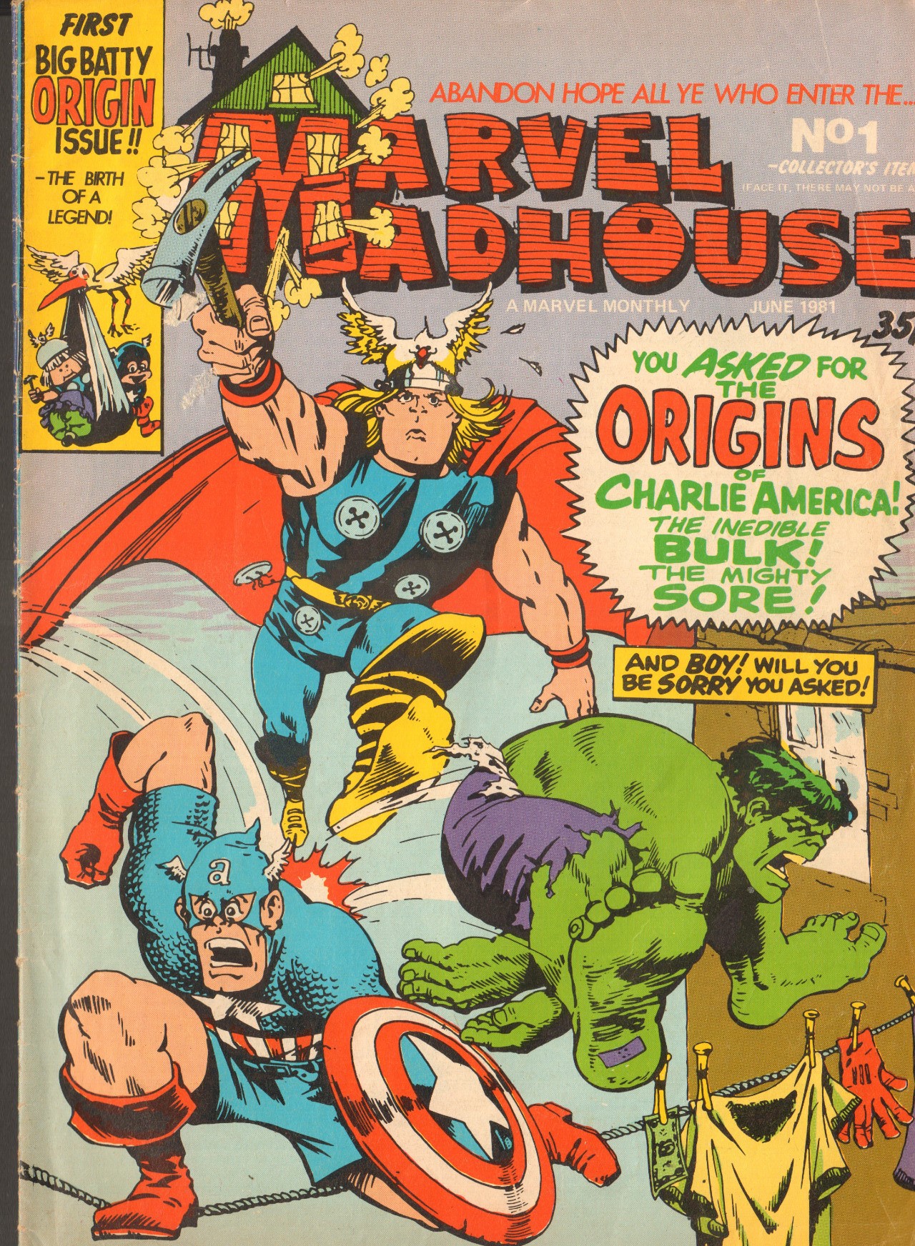 Read online Marvel Madhouse comic -  Issue #1 - 1