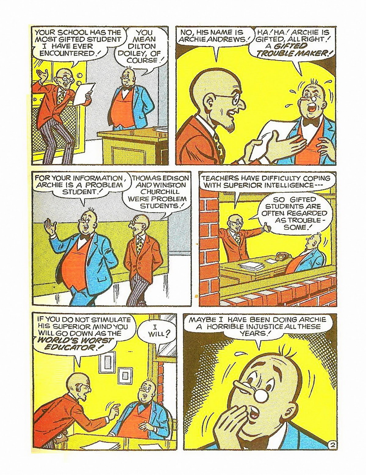 Read online Archie's Double Digest Magazine comic -  Issue #56 - 65