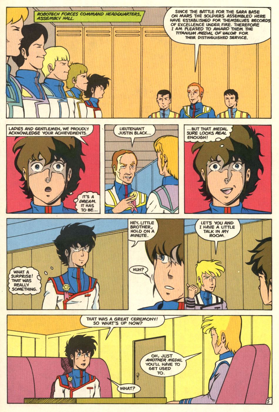 Read online Robotech The Macross Saga comic -  Issue #8 - 7
