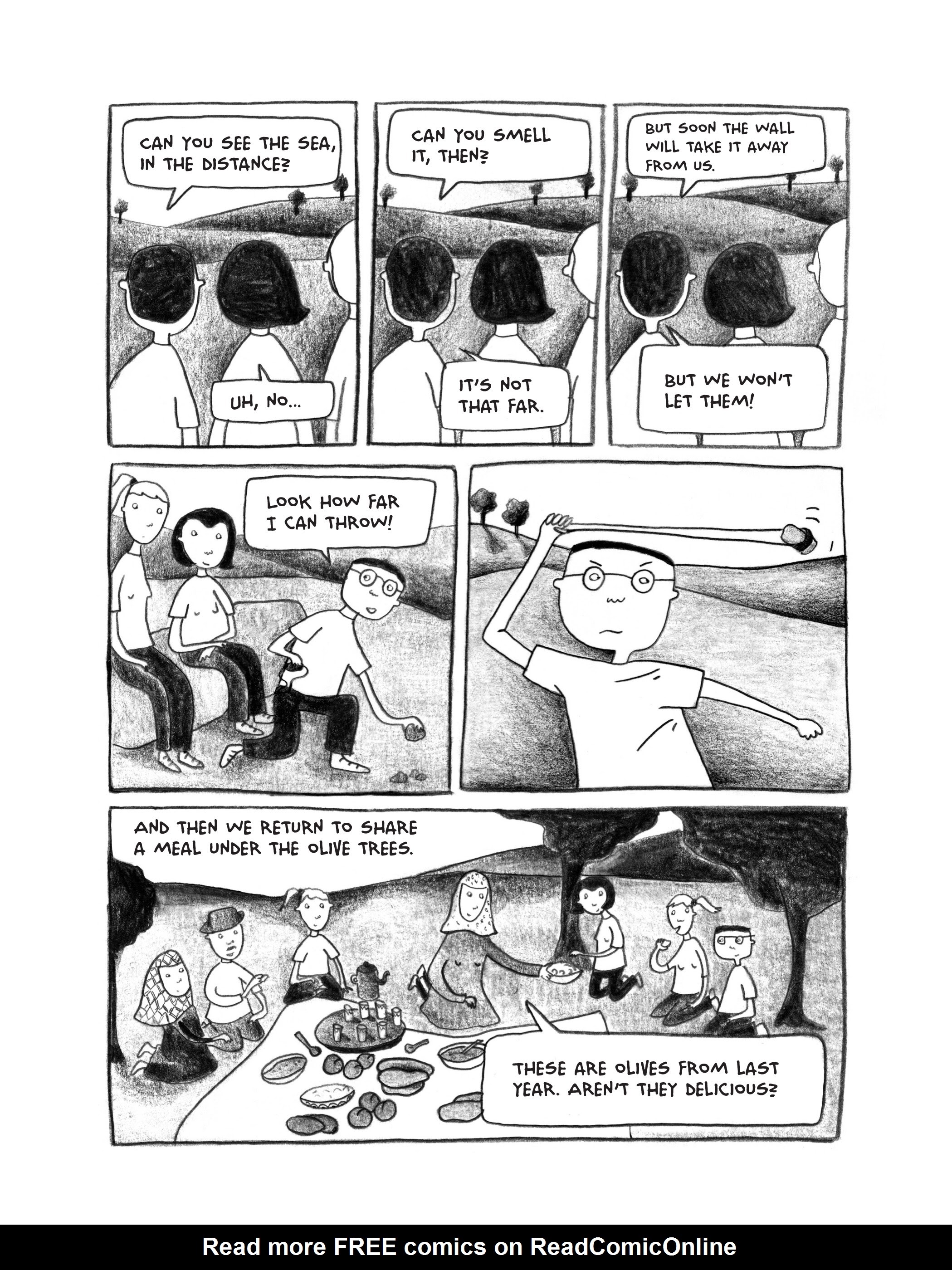 Read online Green Almonds: Letters from Palestine comic -  Issue # TPB (Part 2) - 28