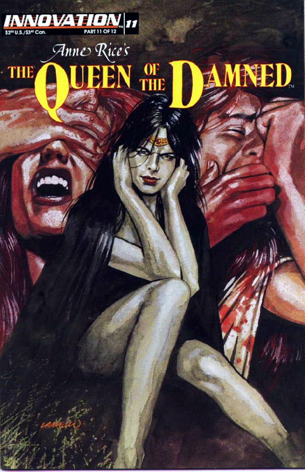 Read online Anne Rice's Queen of the Damned comic -  Issue #11 - 1