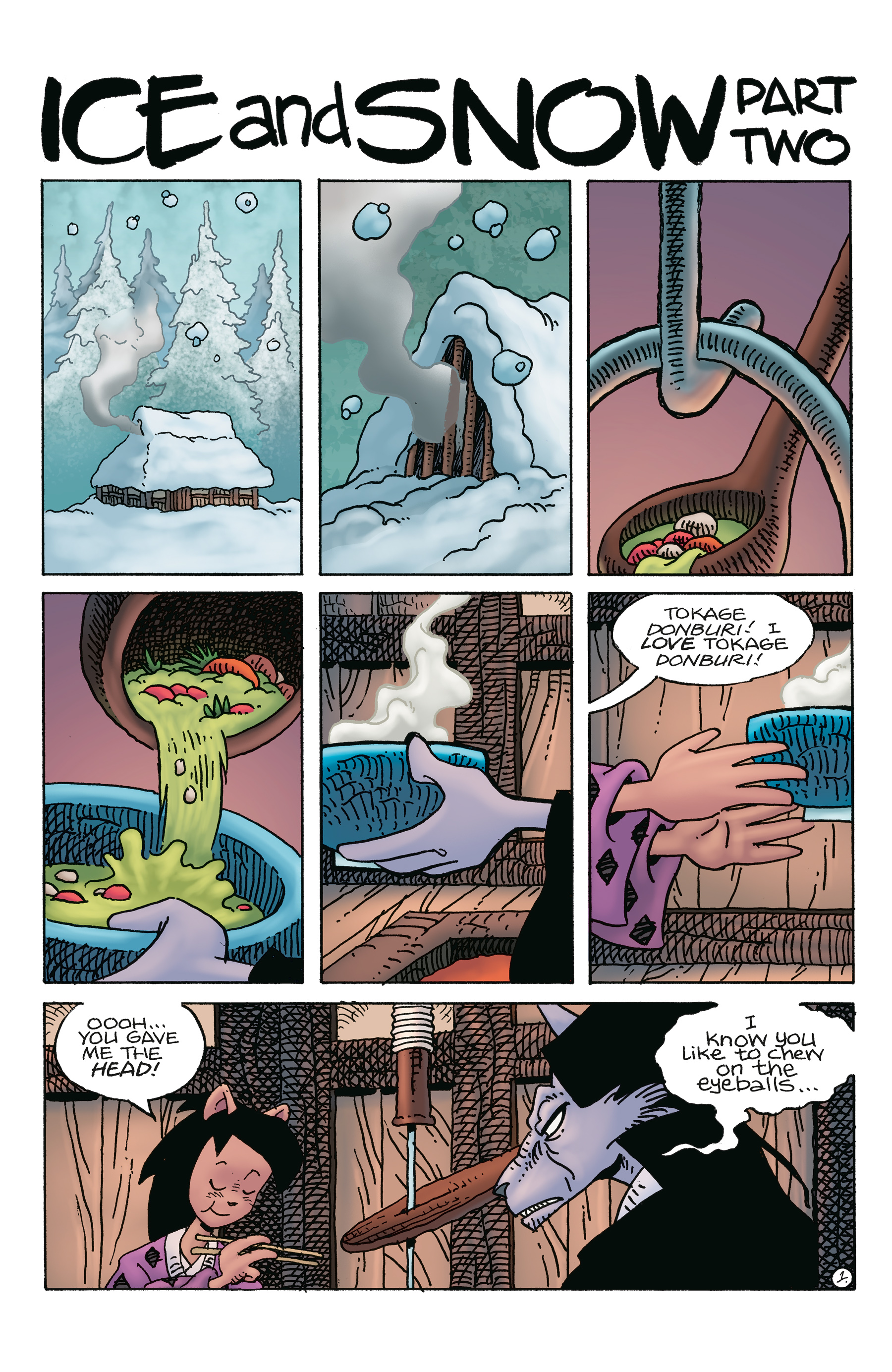 Read online Usagi Yojimbo: Ice and Snow comic -  Issue #2 - 3