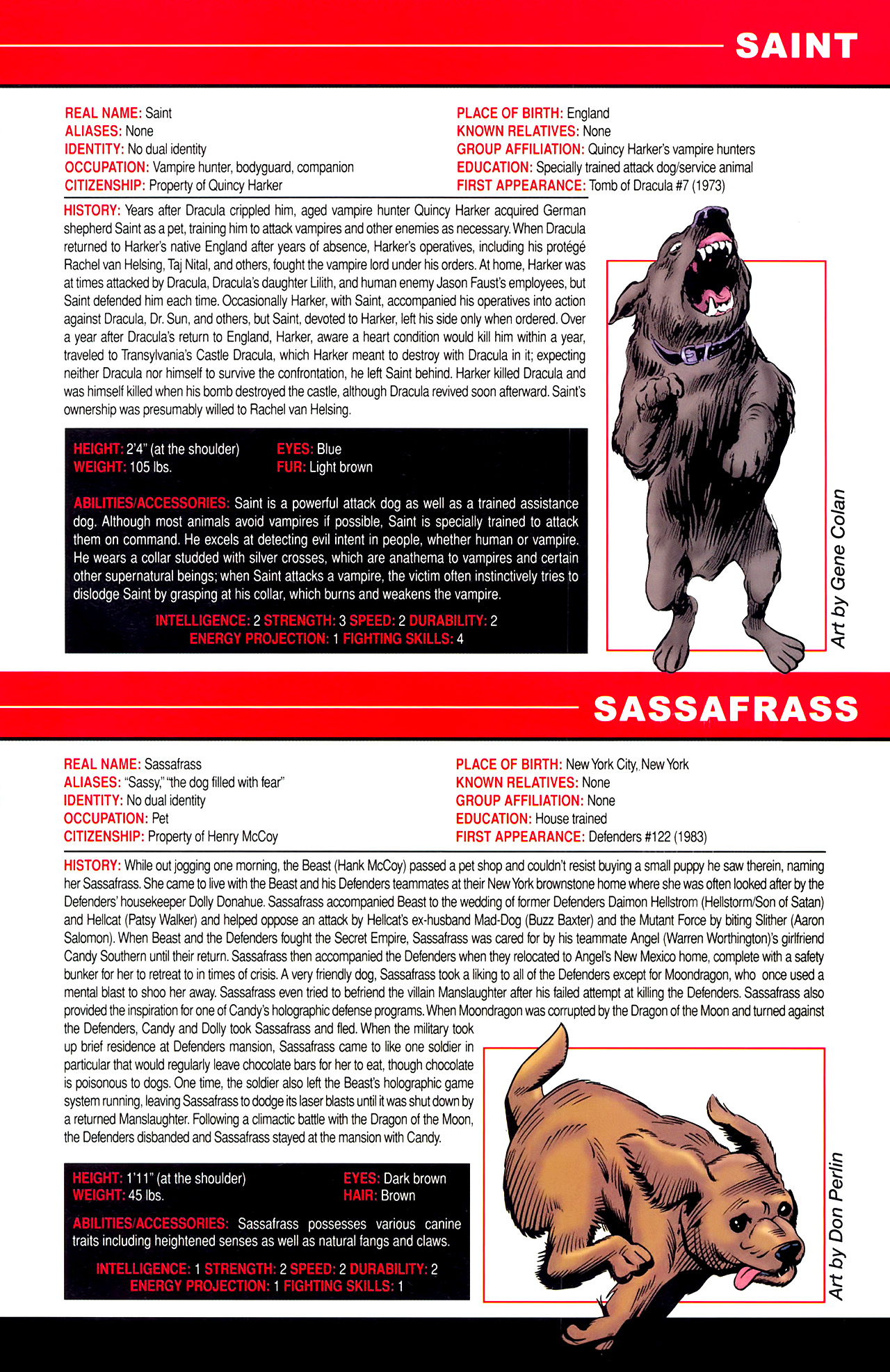Read online Marvel Pets Handbook comic -  Issue # Full - 43