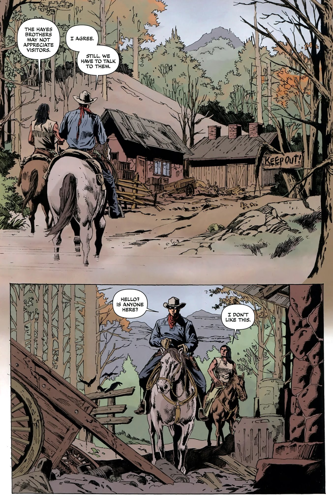 Read online The Lone Ranger: Vindicated comic -  Issue #2 - 7