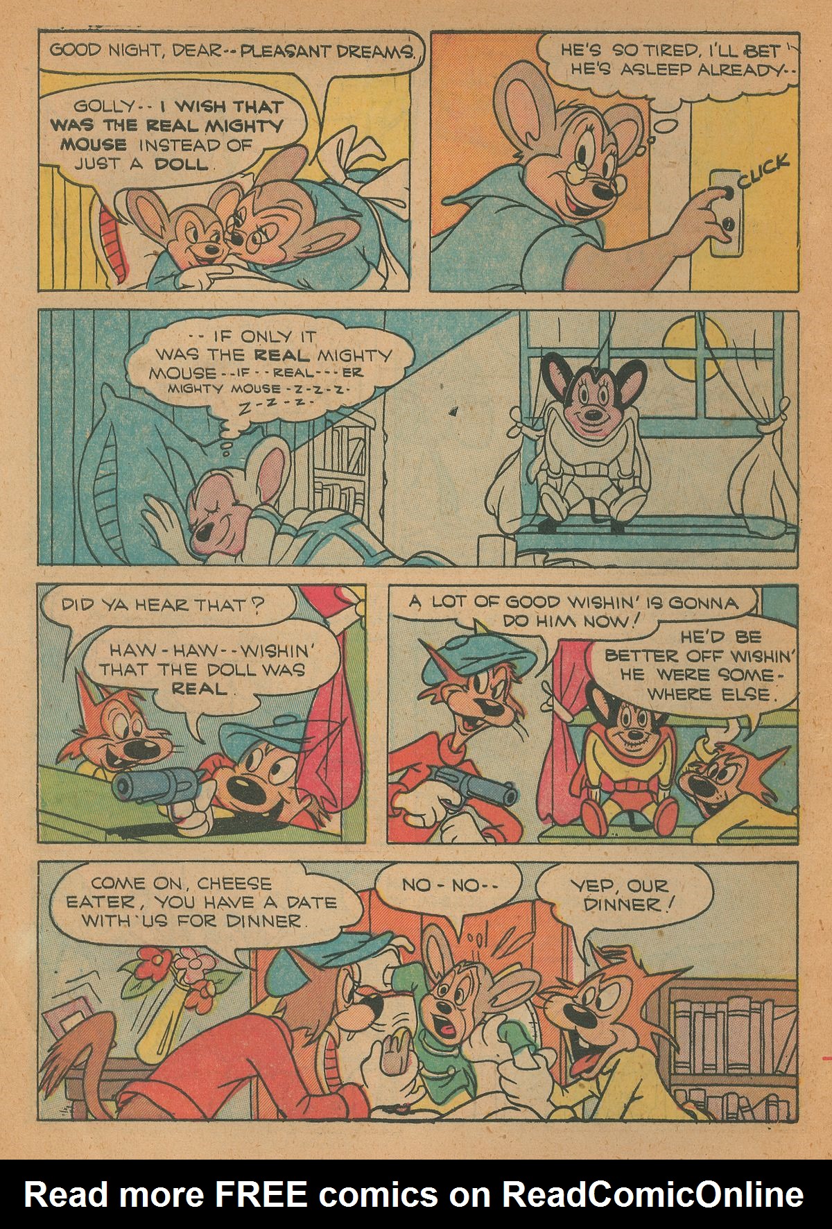 Read online Paul Terry's Mighty Mouse Comics comic -  Issue #24 - 4