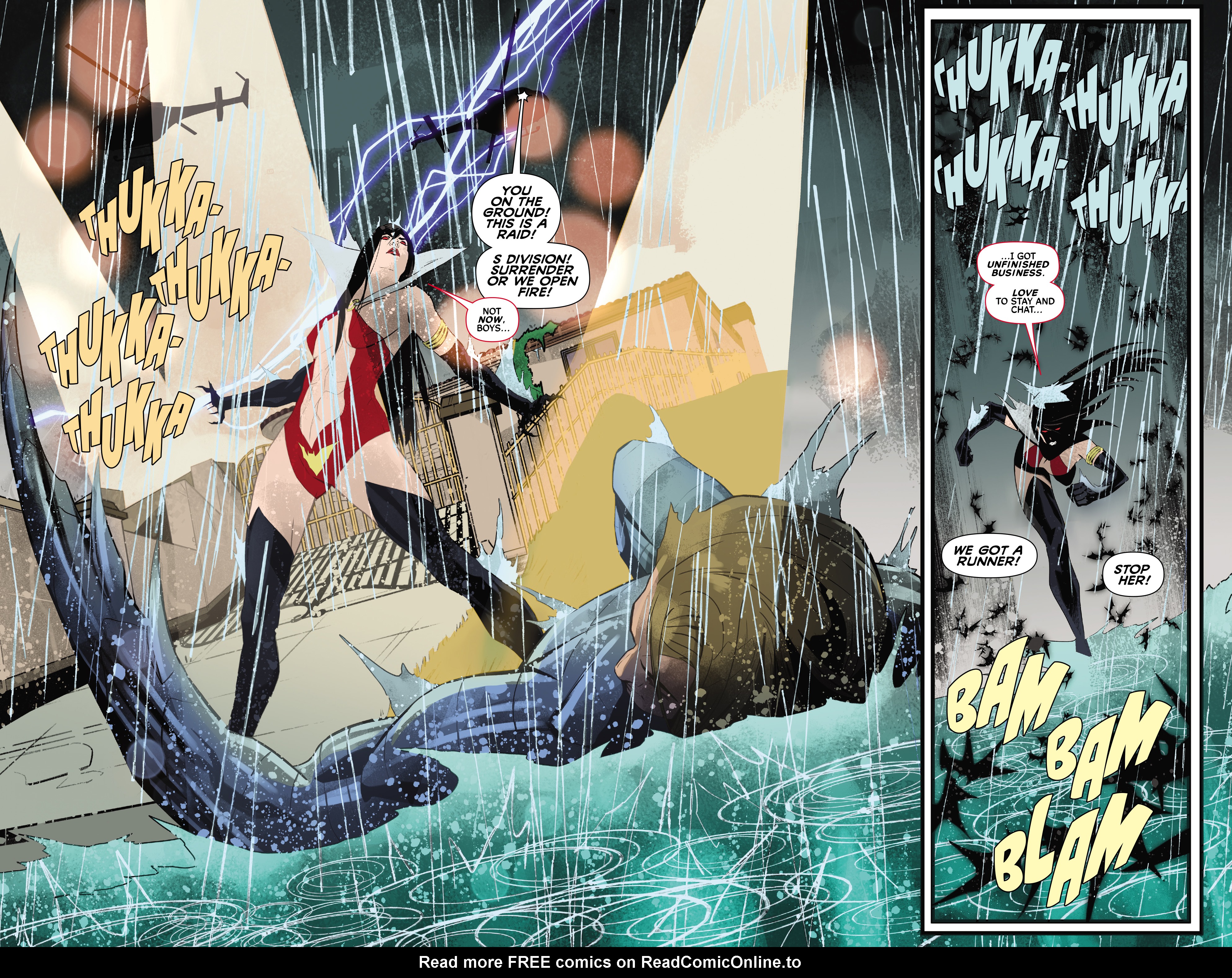 Read online Vampirella Versus The Superpowers comic -  Issue #5 - 27