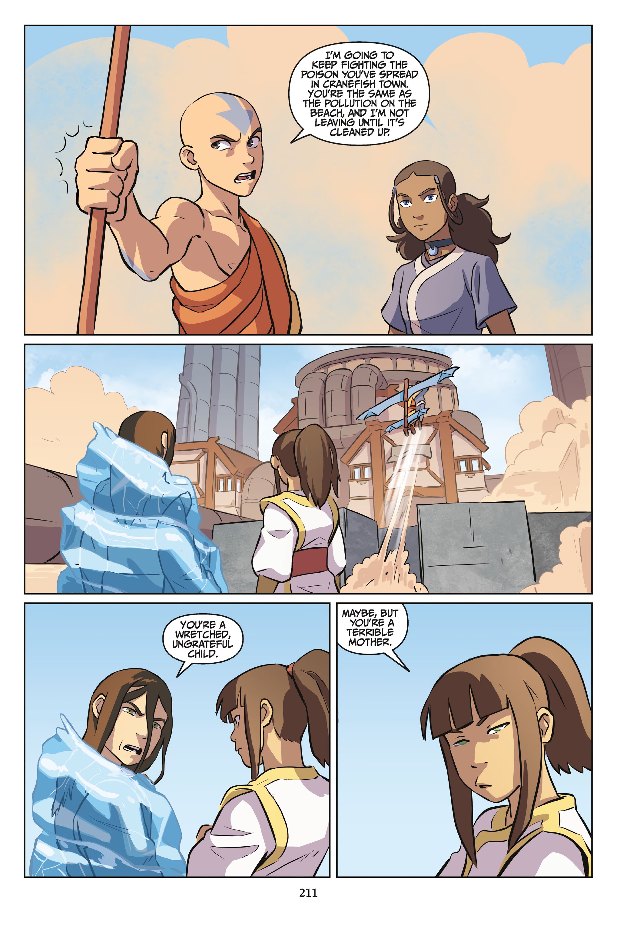 Read online Nickelodeon Avatar: The Last Airbender - Imbalance comic -  Issue # _Omnibus (Part 2) - 112