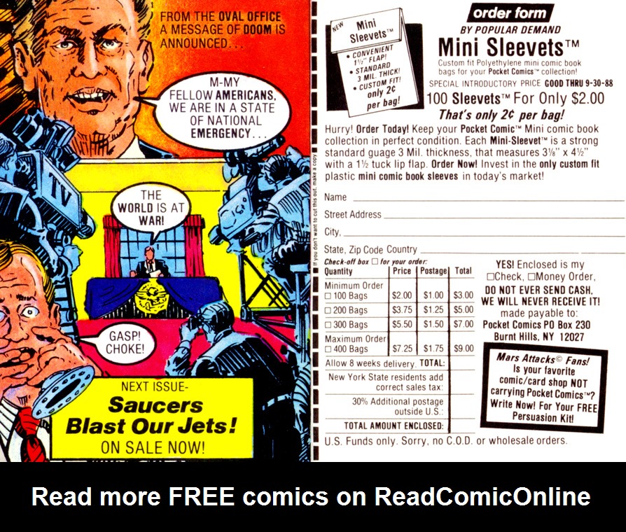 Read online Mars Attacks (1988) comic -  Issue #3 - 18