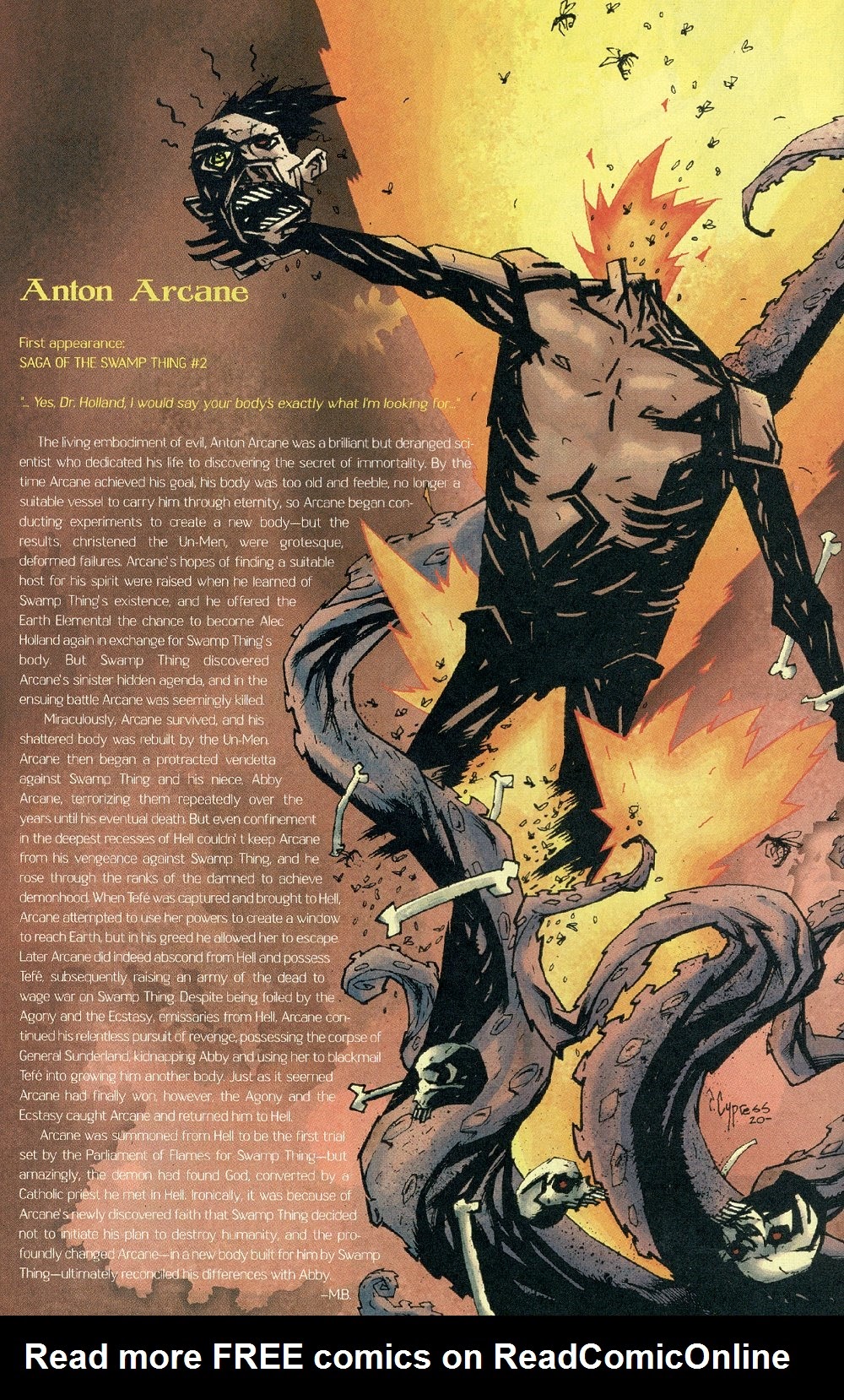 Read online Vertigo Secret Files & Origins: Swamp Thing comic -  Issue # Full - 42