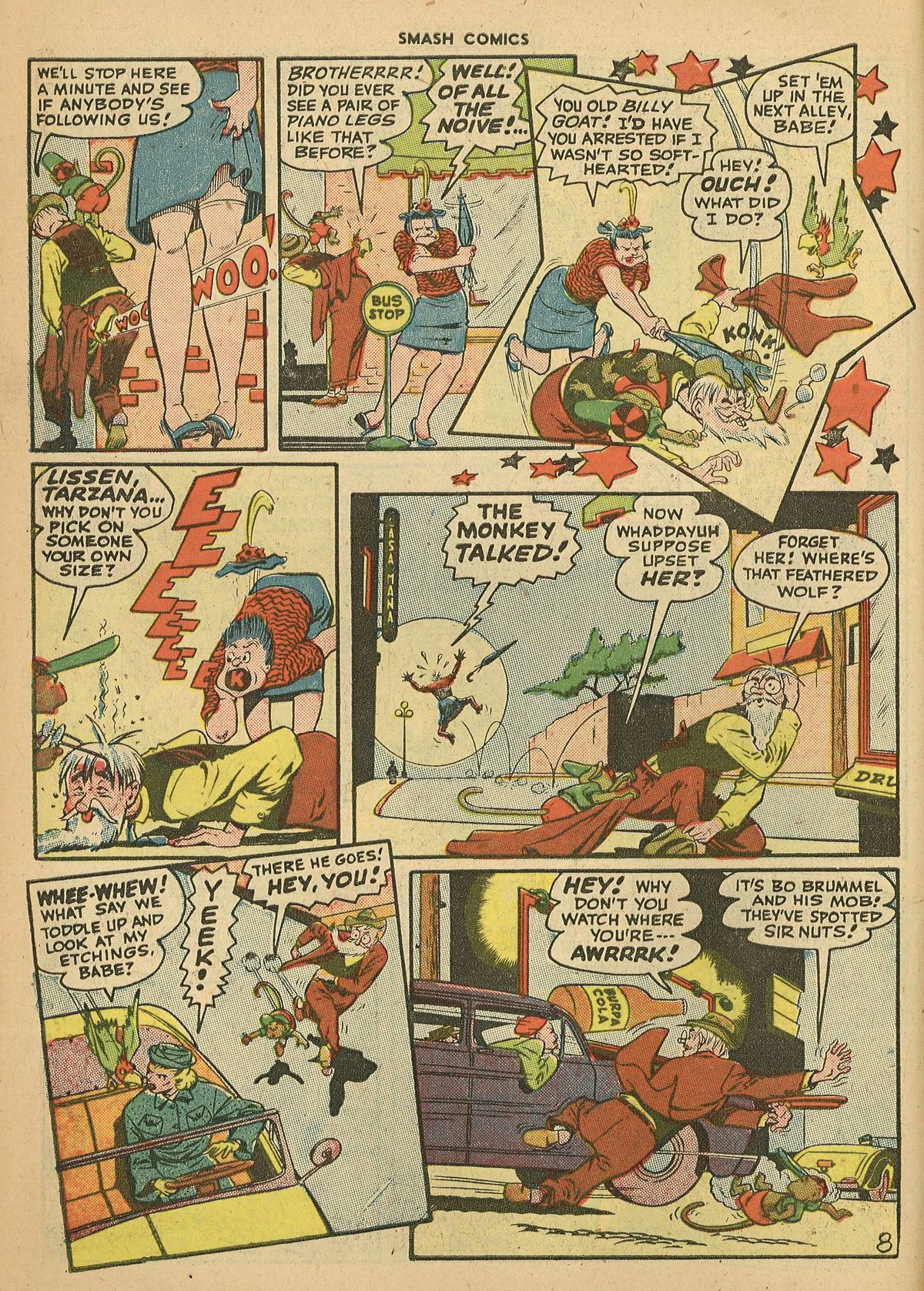 Read online Smash Comics comic -  Issue #69 - 10