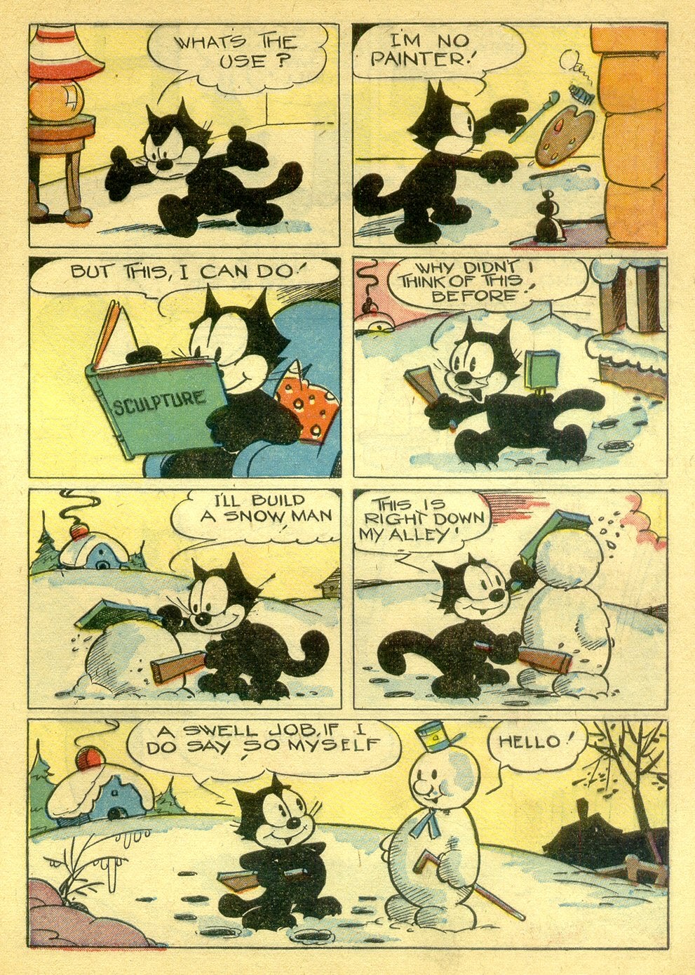 Read online Felix the Cat (1948) comic -  Issue #7 - 14