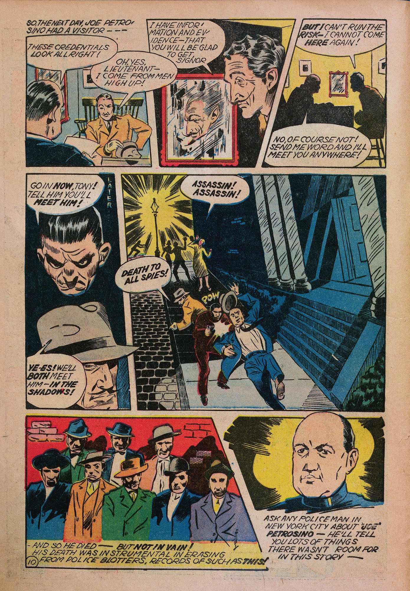 Read online World Famous Heroes Magazine comic -  Issue #4 - 12