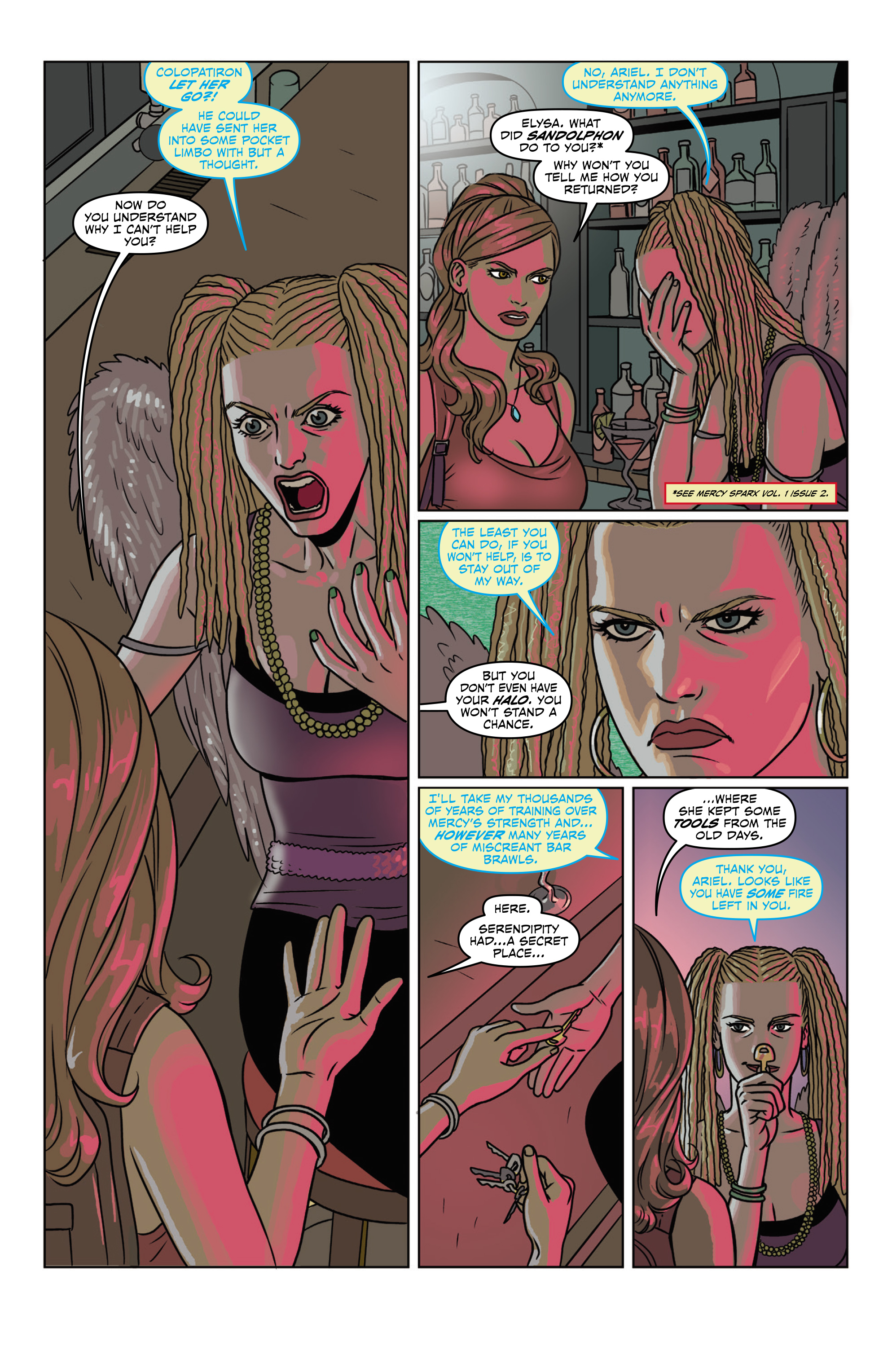 Read online Mercy Sparx Omnibus comic -  Issue # Full (Part 1) - 219