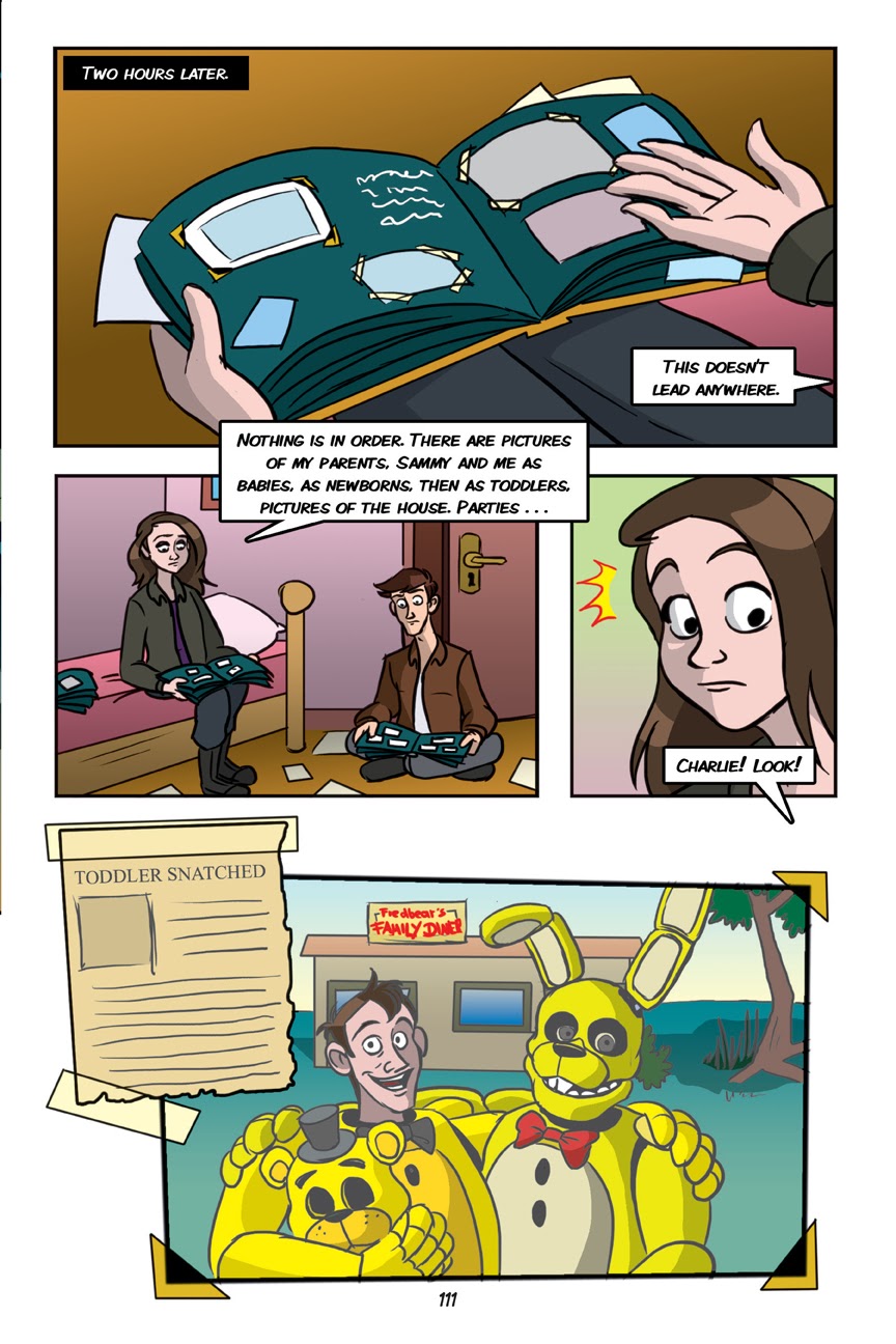 Read online Five Nights At Freddy's comic -  Issue # The Silver Eyes (Part 2) - 14