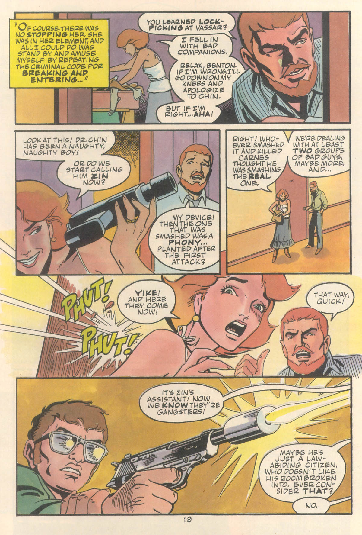 Read online Jonny Quest comic -  Issue #15 - 21