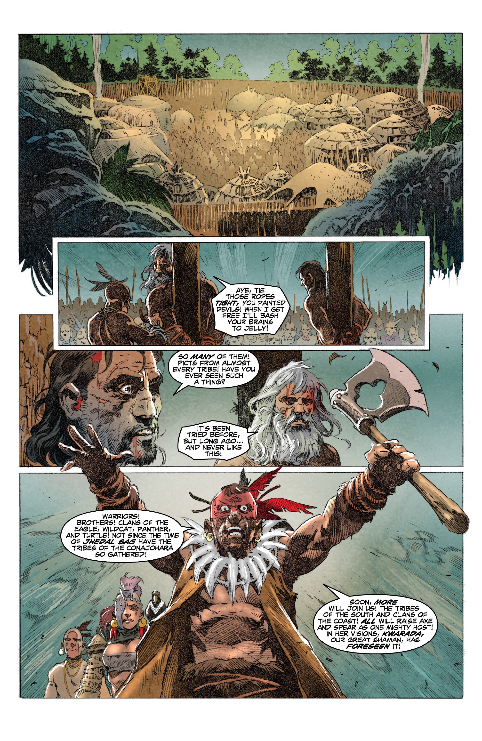 Read online King Conan Chronicles Epic Collection comic -  Issue # Wolves And Dragons (Part 4) - 14