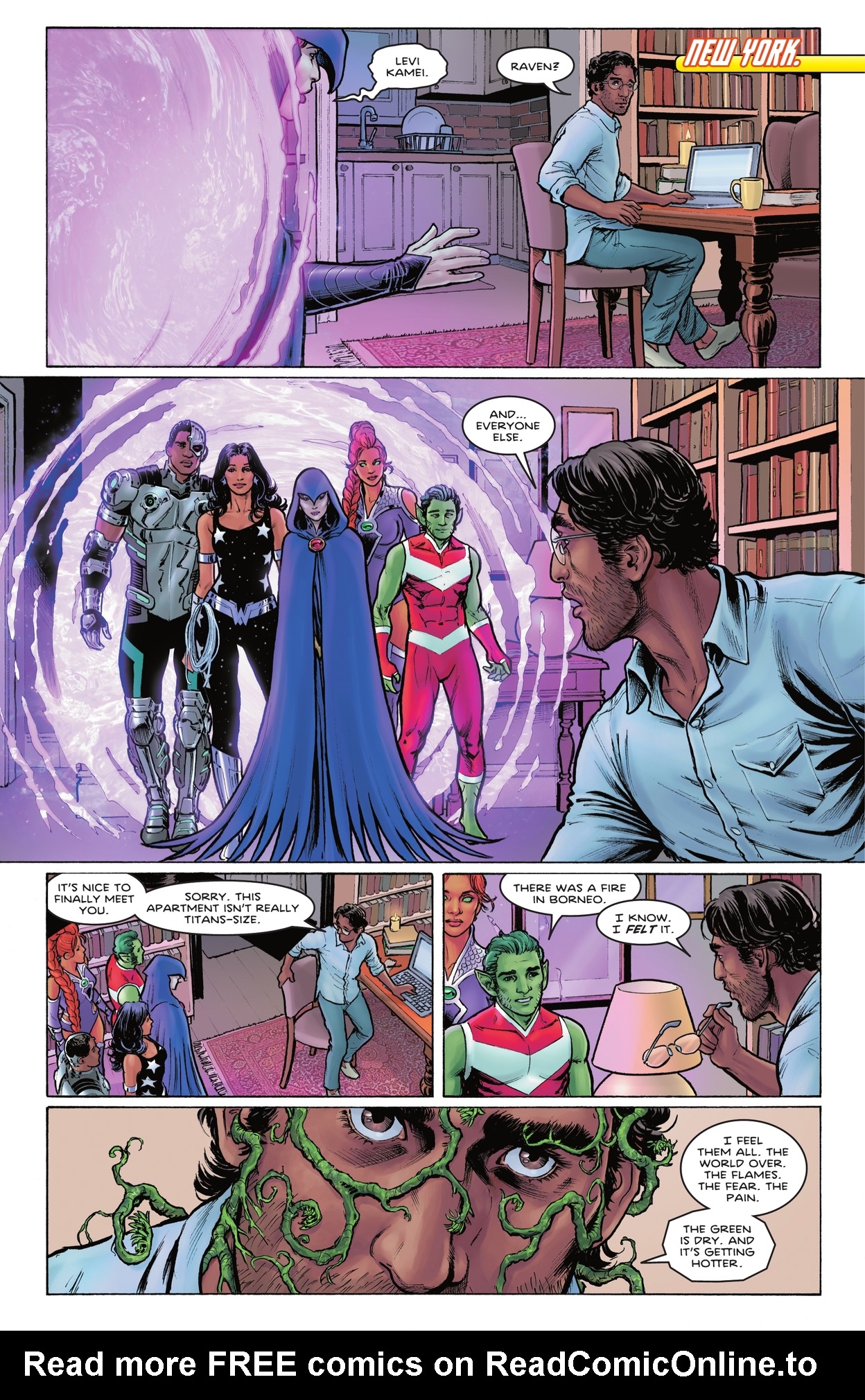 Read online Titans (2023) comic -  Issue #5 - 8