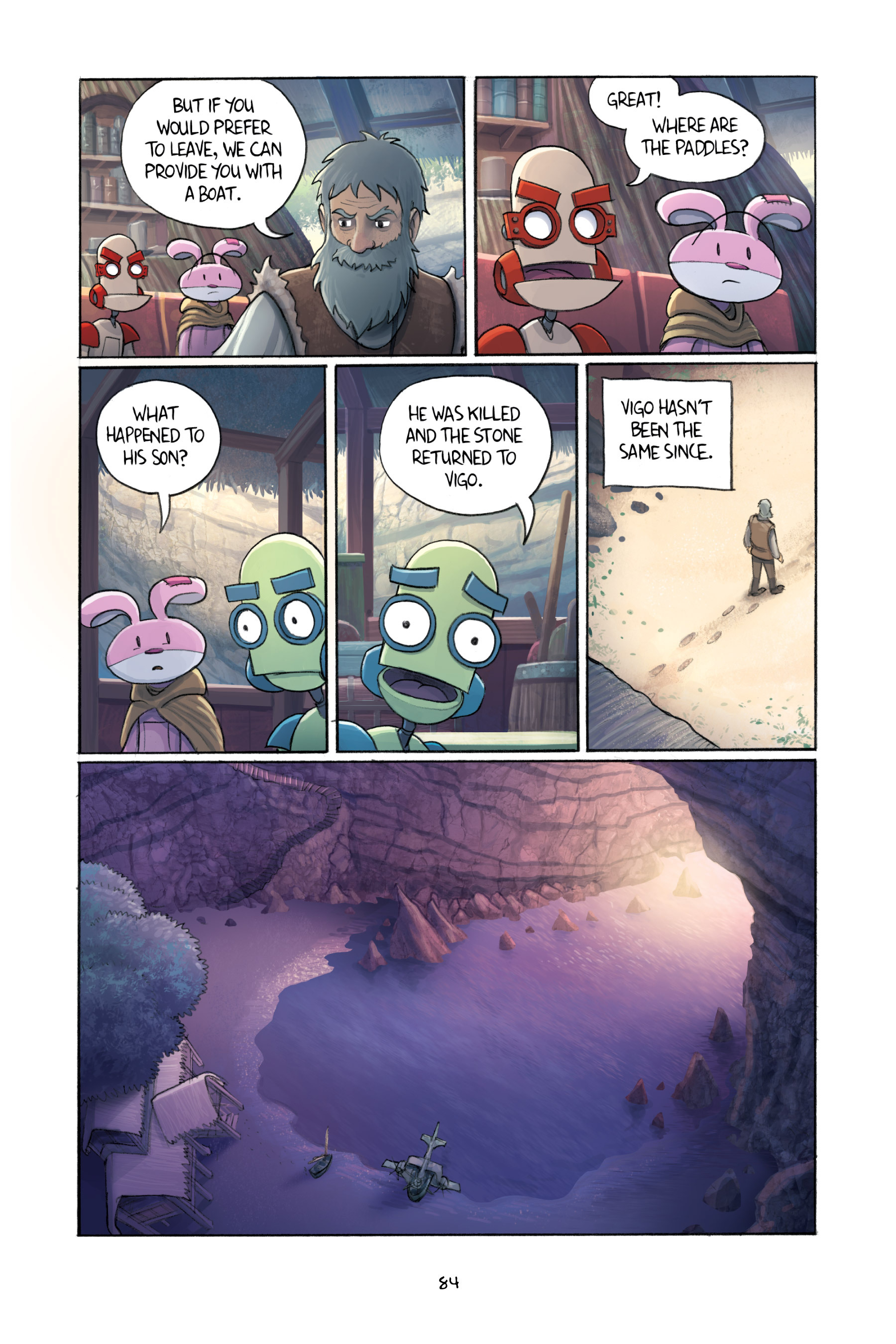 Read online Amulet comic -  Issue # TPB 4 (Part 1) - 84