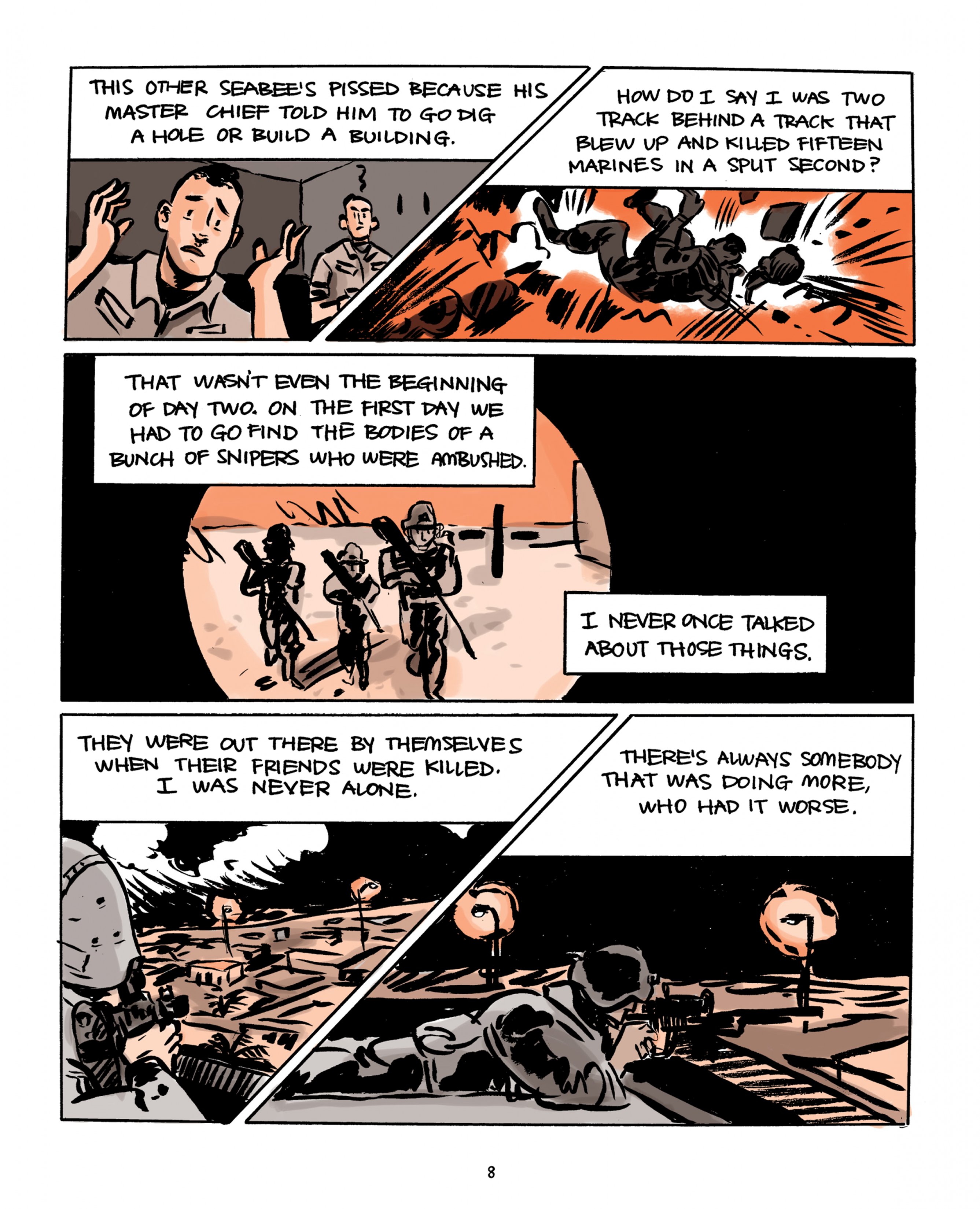 Read online Invisible Wounds: Graphic Journalism by Jess Ruliffson comic -  Issue # TPB (Part 1) - 15