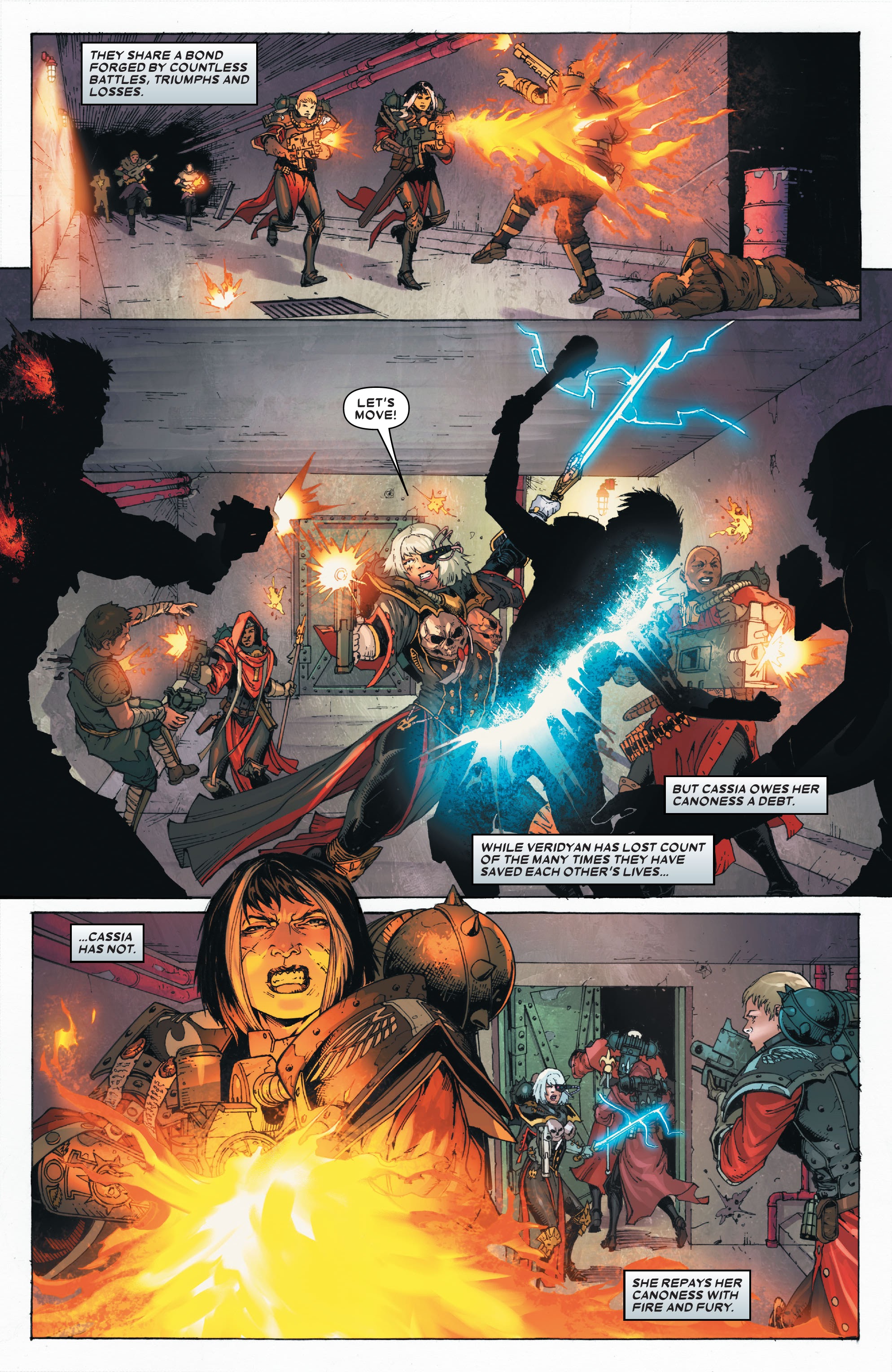 Read online Warhammer 40,000: Sisters Of Battle comic -  Issue #2 - 22