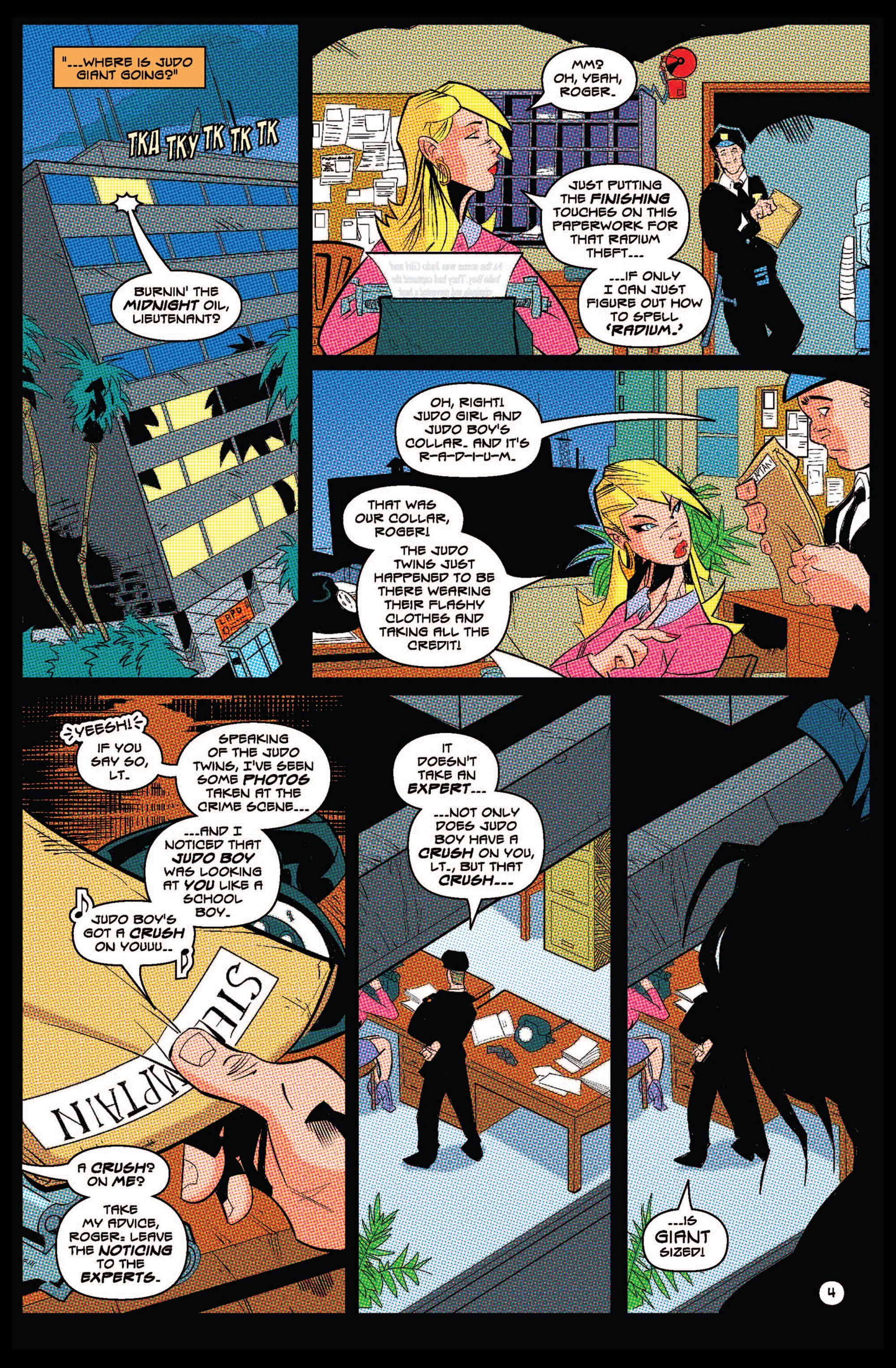 Read online Judo Girl comic -  Issue # TPB 1 - 116
