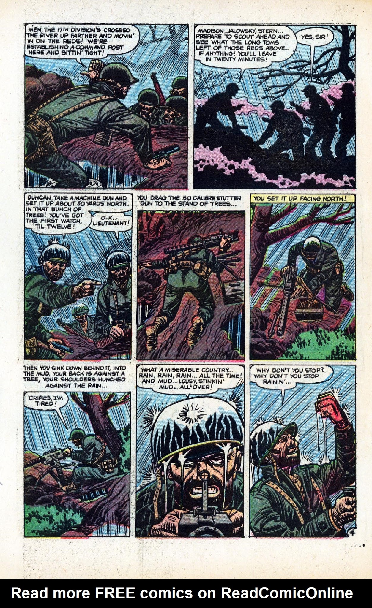 Read online War Action comic -  Issue #1 - 6