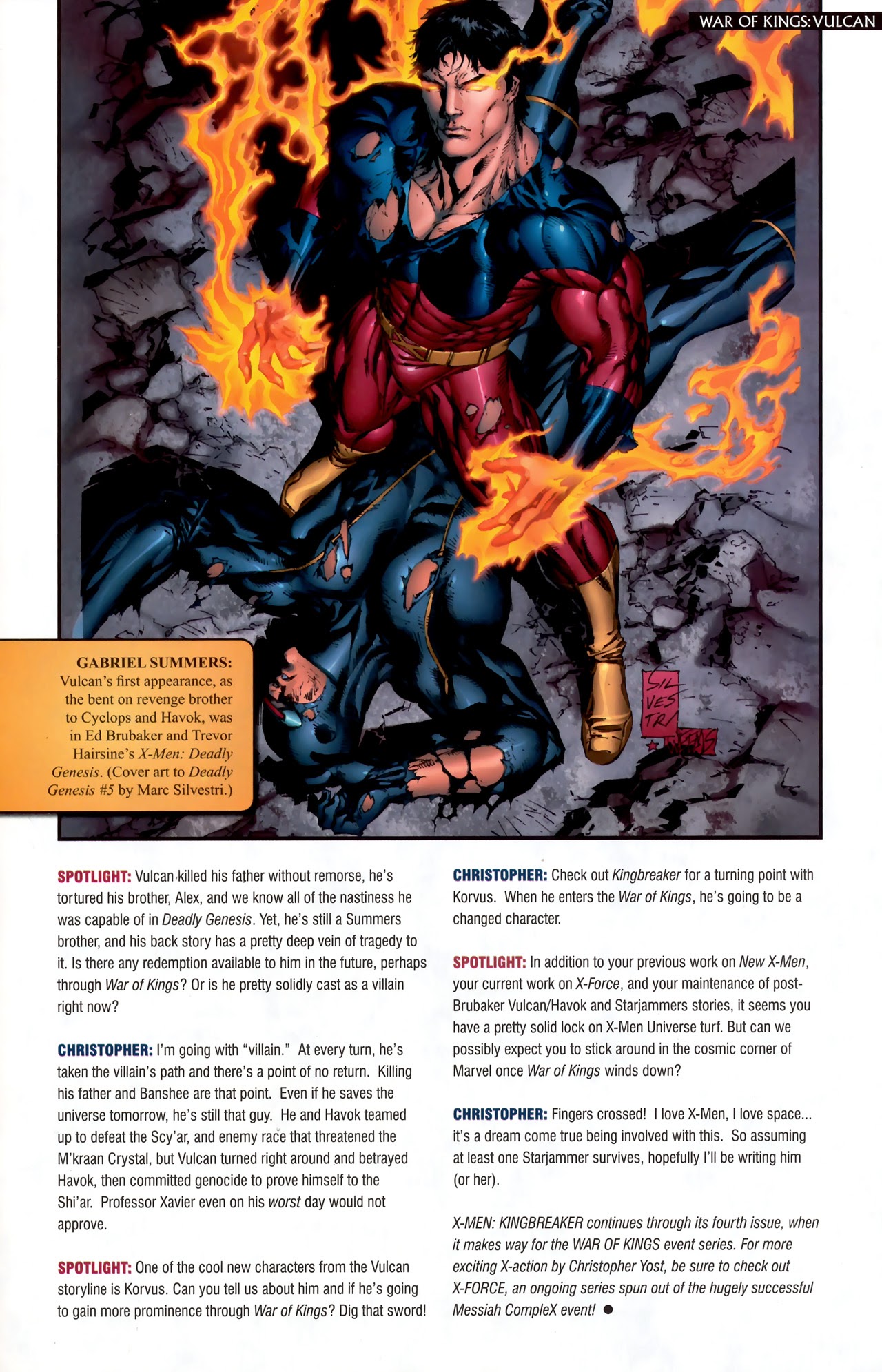 Read online Marvel Spotlight: War Of Kings comic -  Issue # Full - 17