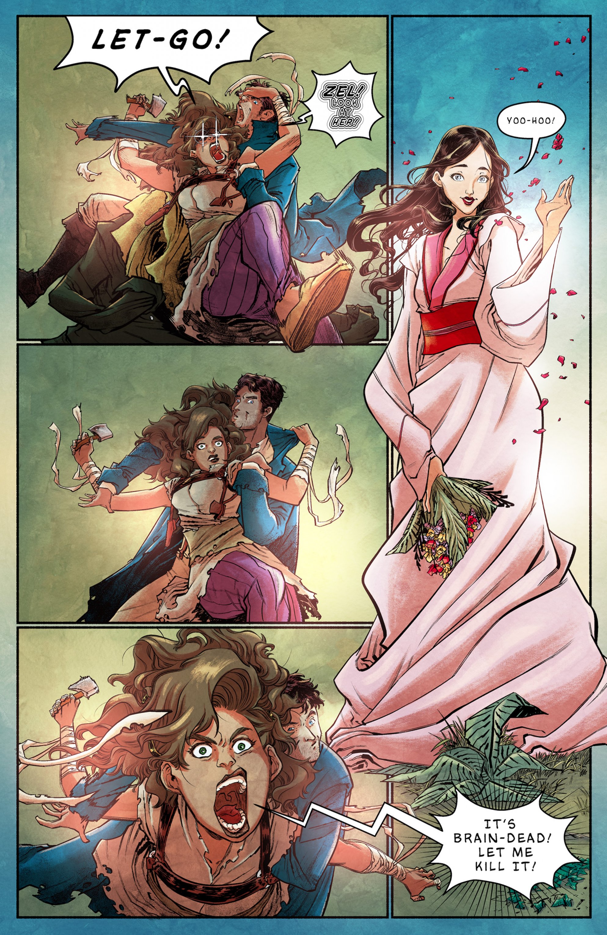 Read online Snow White Zombie Apocalypse comic -  Issue # Full - 28