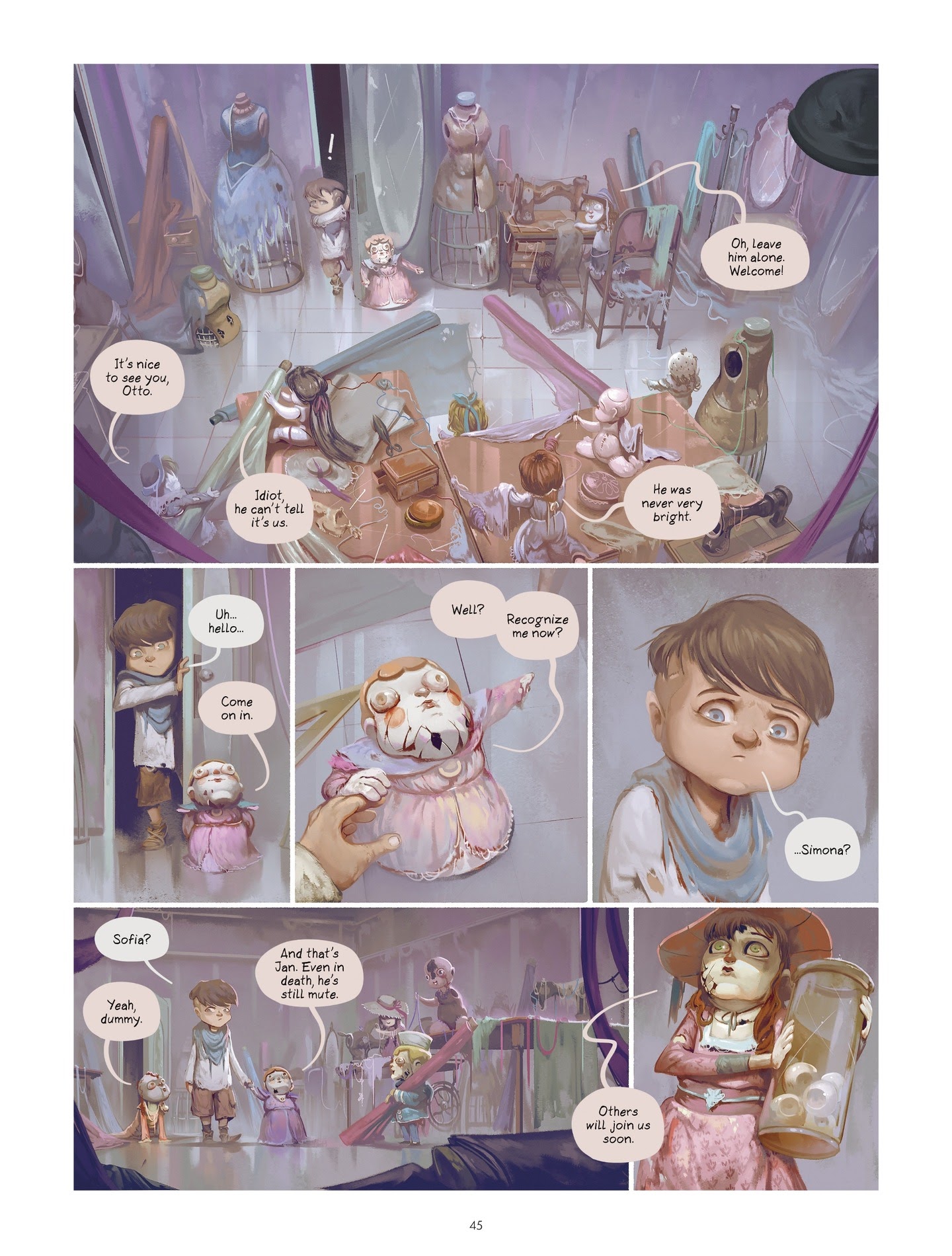 Read online Empty Eyes comic -  Issue # TPB - 45