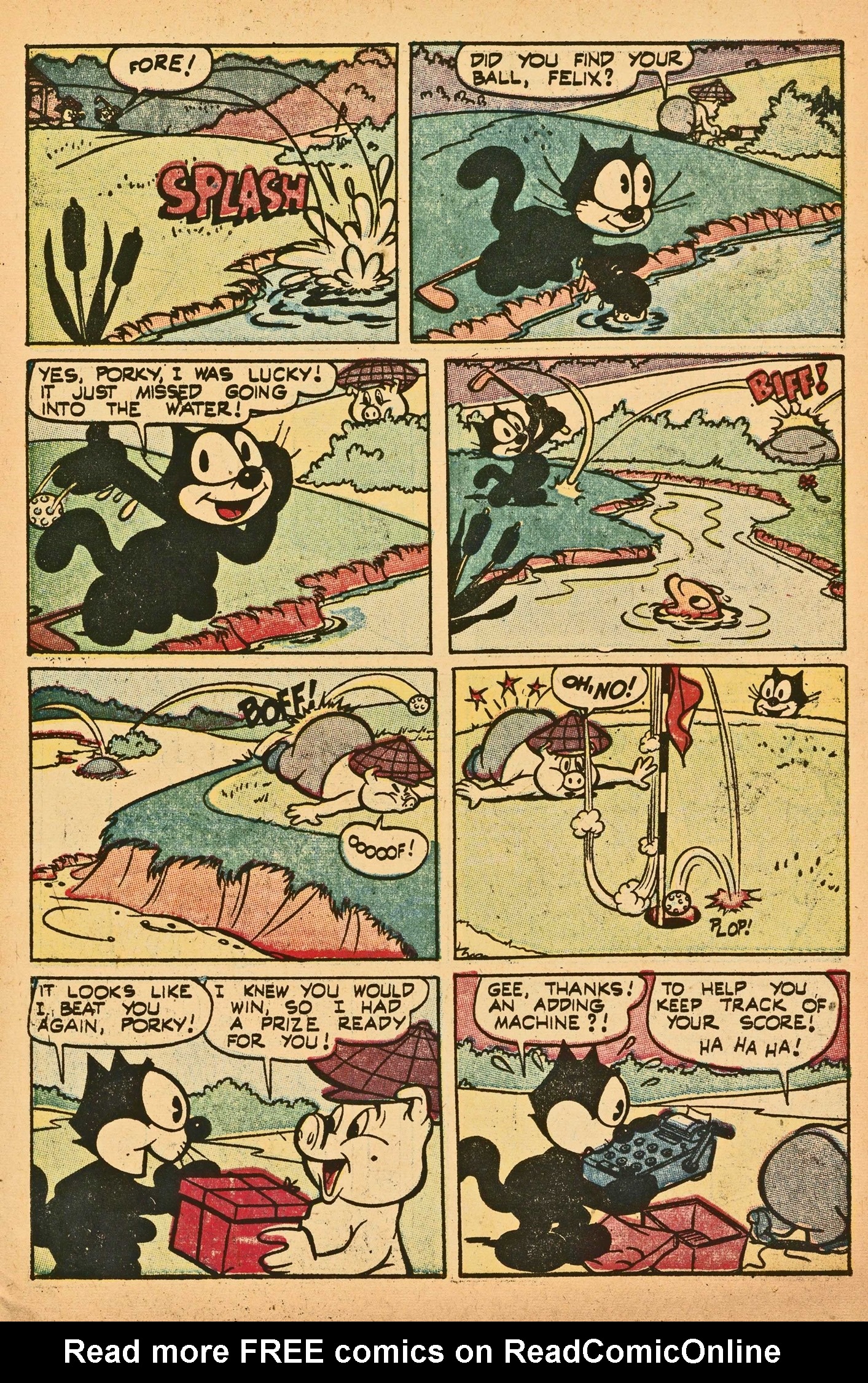 Read online Felix the Cat (1951) comic -  Issue #44 - 29