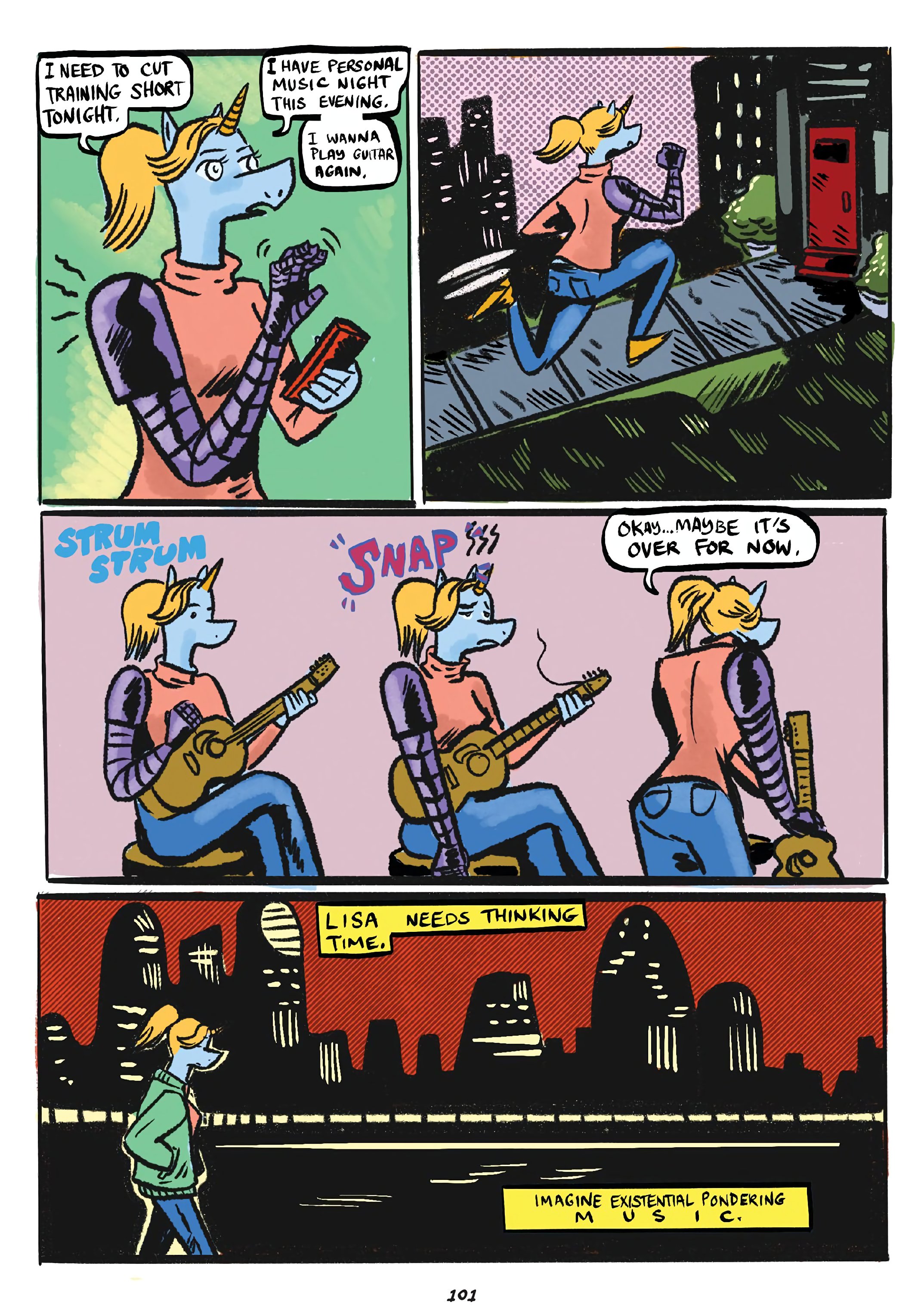 Read online Lisa Cheese and Ghost Guitar comic -  Issue # TPB (Part 2) - 4
