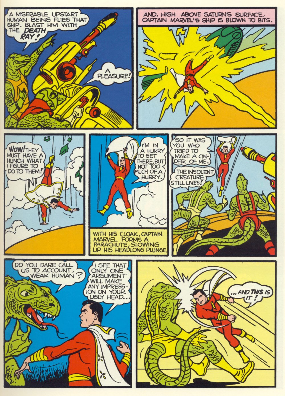Read online Captain Marvel Adventures comic -  Issue #1 - 36