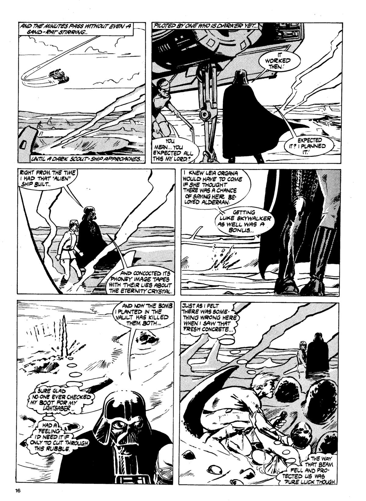 Read online Star Wars Weekly comic -  Issue #153 - 16