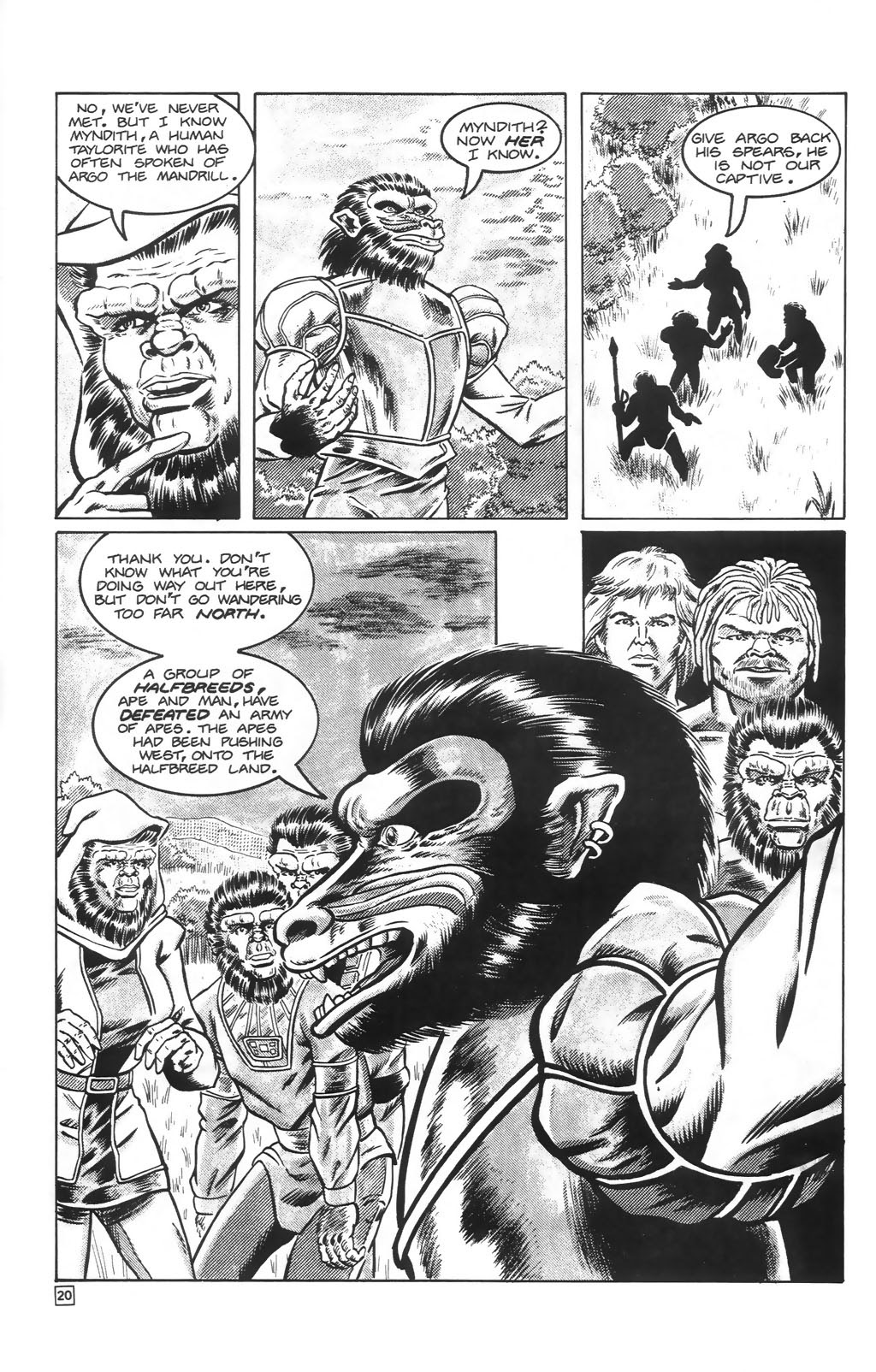 Read online Planet of the Apes: Blood of the Apes comic -  Issue #2 - 23