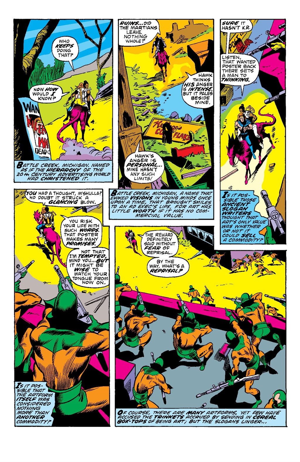 Read online Killraven Epic Collection: Warrior of the Worlds comic -  Issue # TPB (Part 2) - 64
