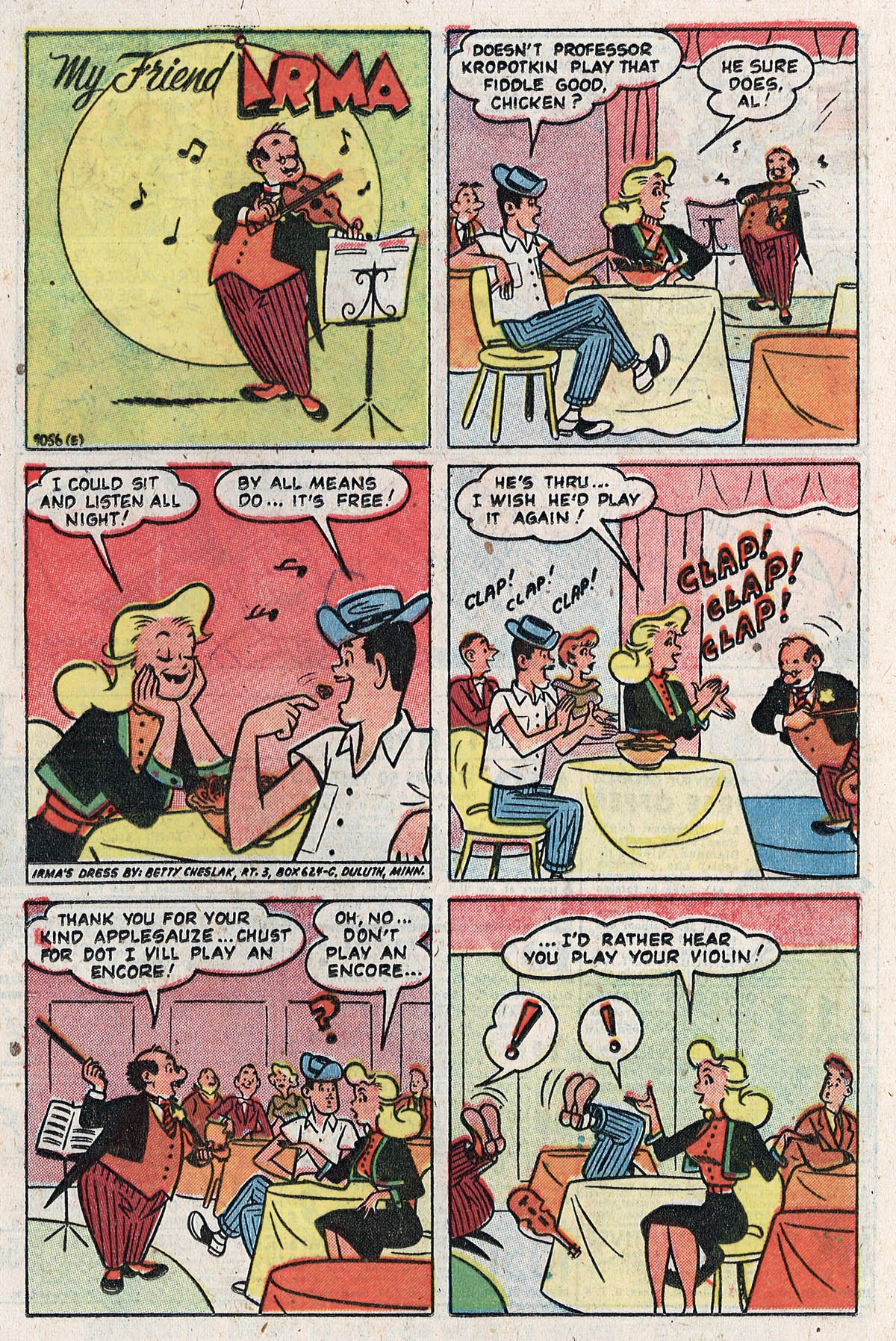 Read online My Friend Irma comic -  Issue #12 - 16