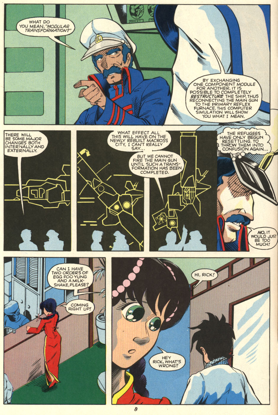 Read online Robotech The Macross Saga comic -  Issue #5 - 9