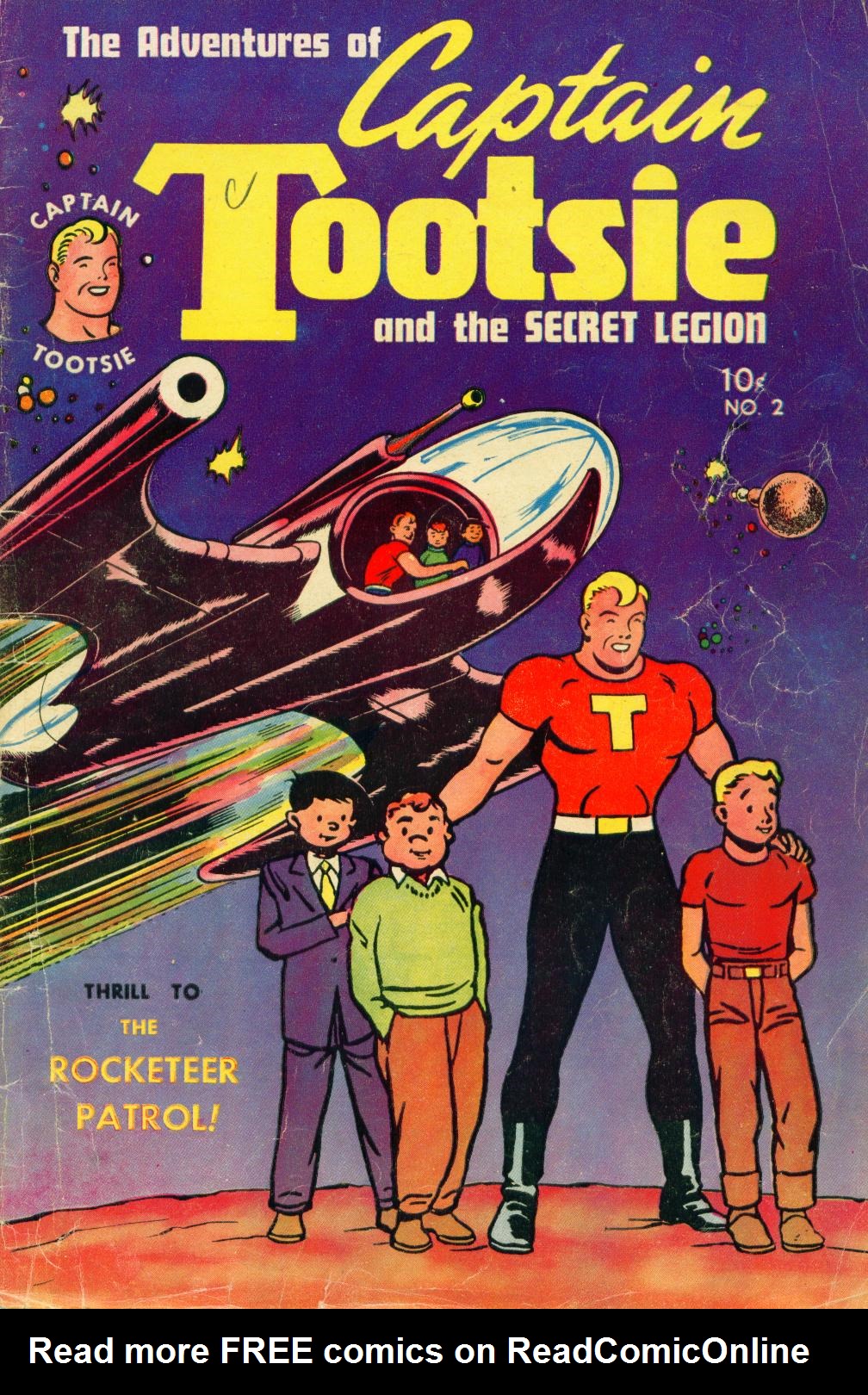 Read online Adventure of Captain Tootsie & the Space Legion comic -  Issue #2 - 1