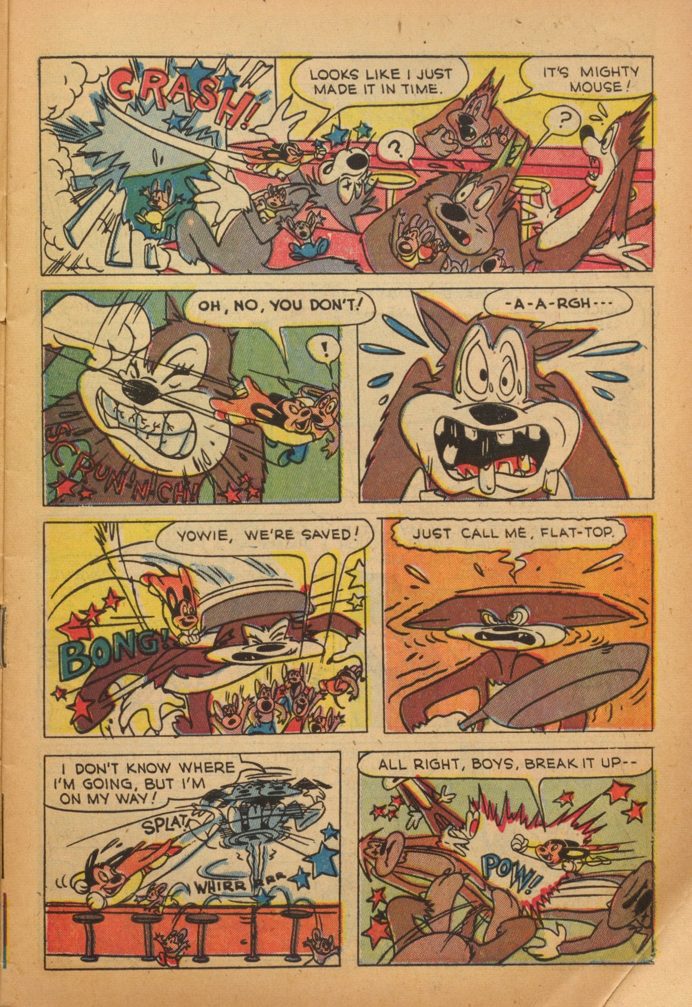 Read online Paul Terry's Mighty Mouse Comics comic -  Issue #6 - 13