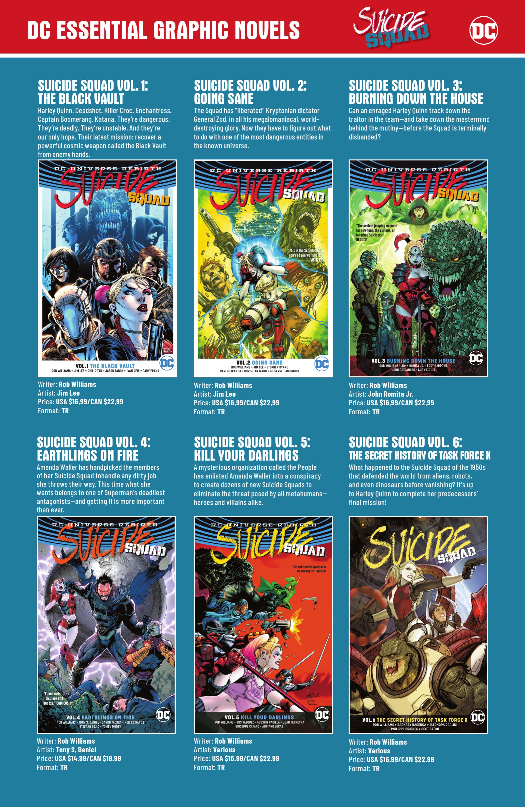 Read online Free Comic Book Day 2021 comic -  Issue # Suicide Squad Special Edition - 31