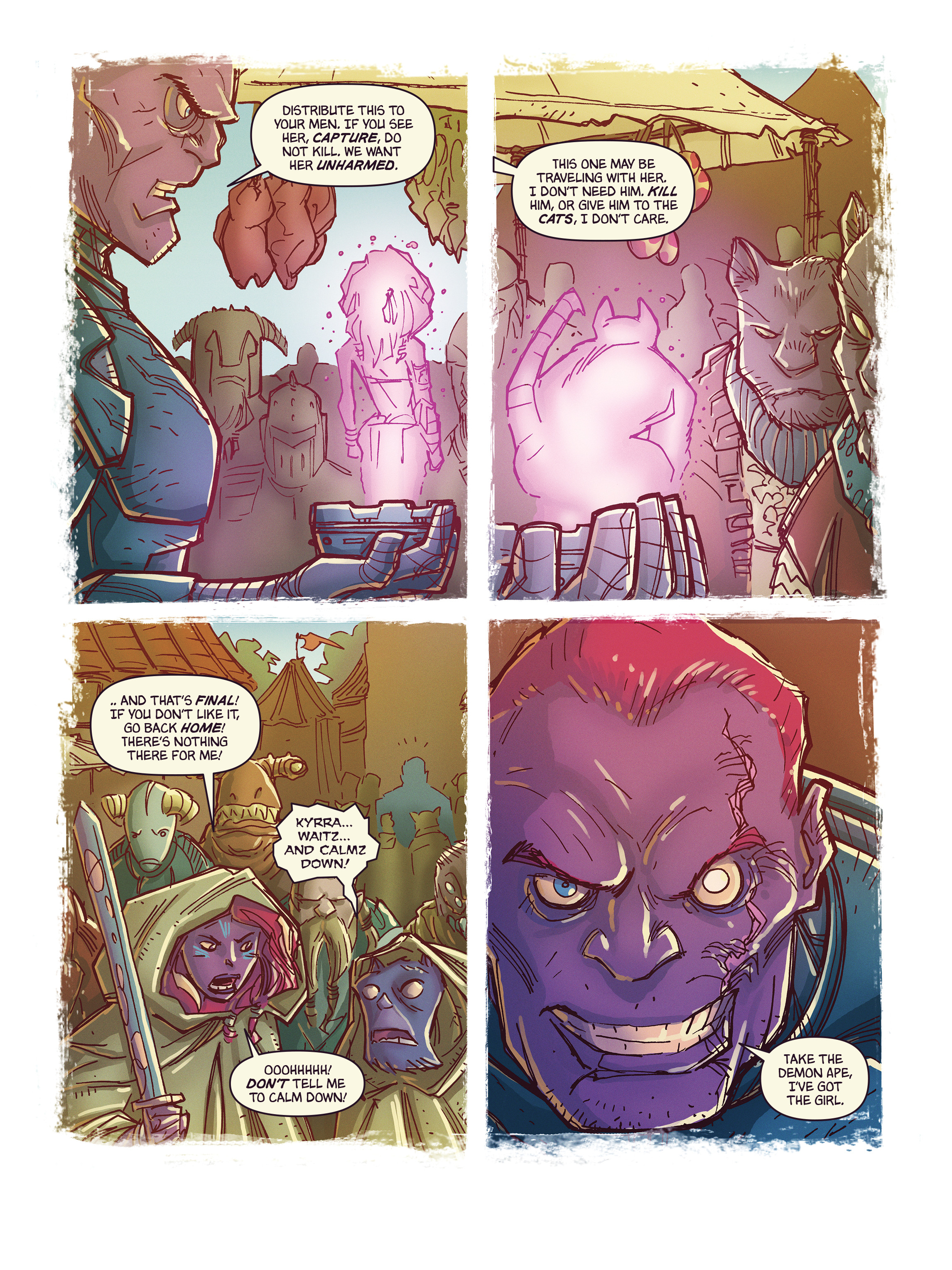 Read online Kyrra: Alien Jungle Girl comic -  Issue #8 - 7