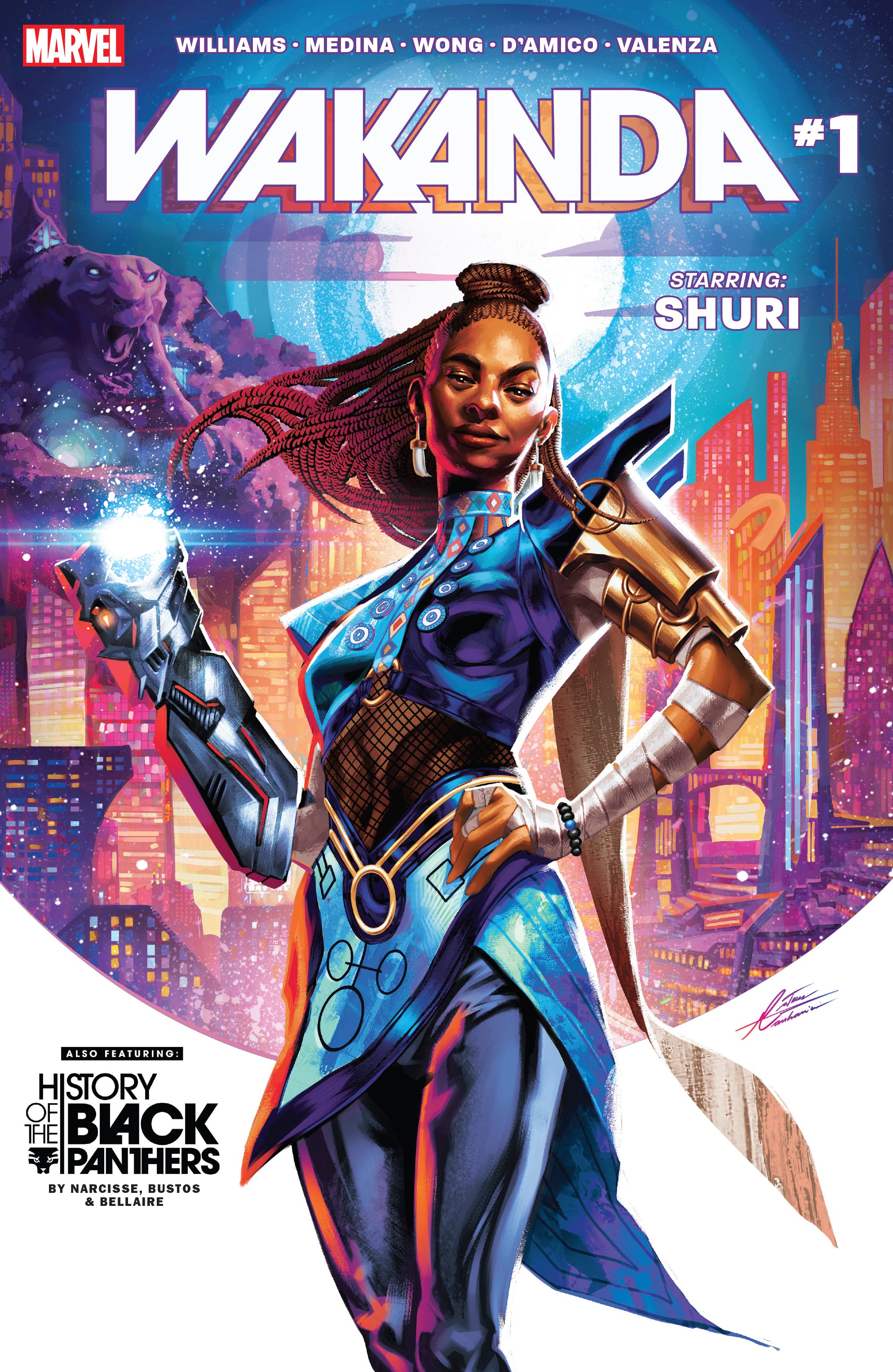 Read online Wakanda comic -  Issue #1 - 1