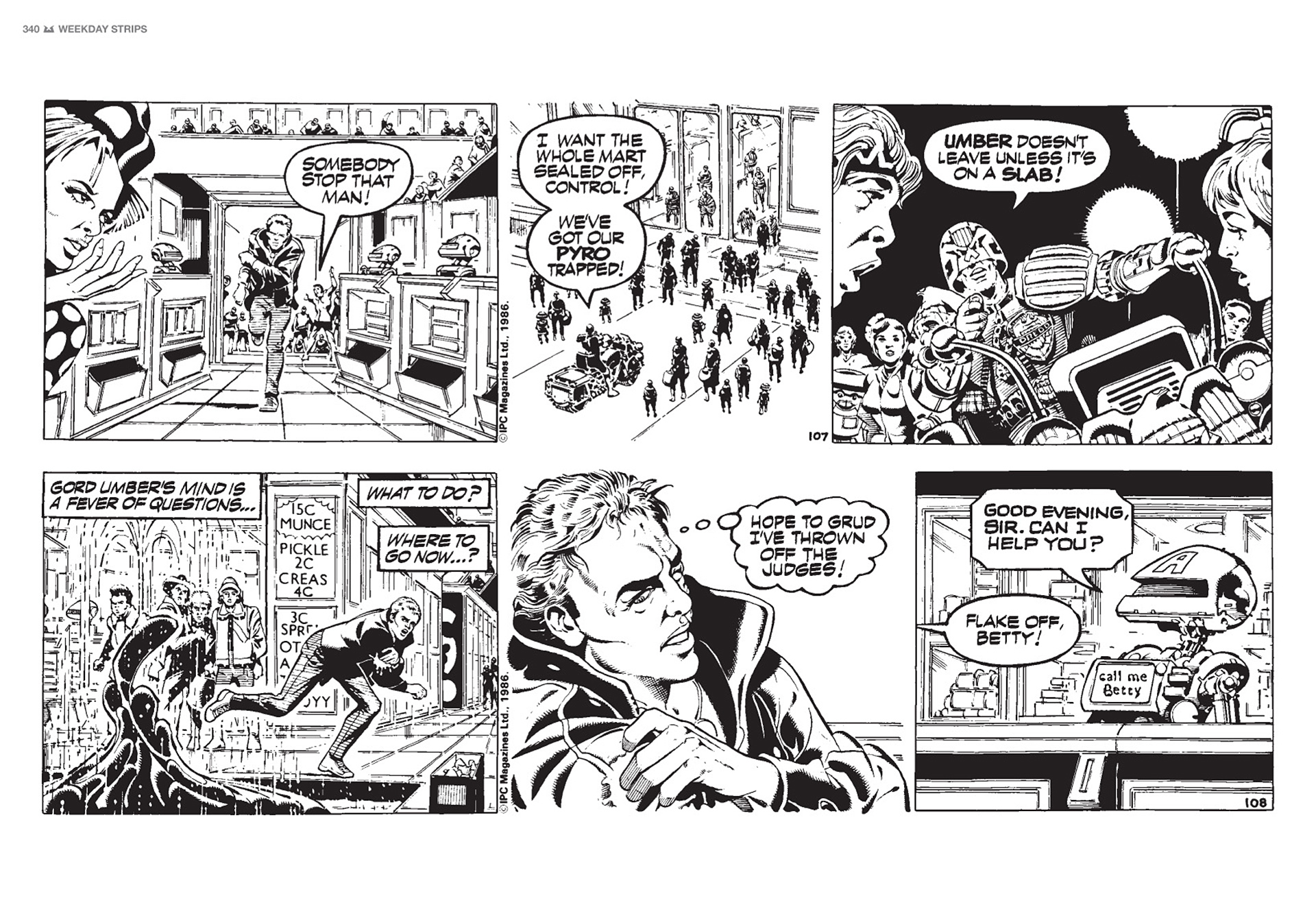 Read online Judge Dredd: The Daily Dredds comic -  Issue # TPB 1 - 343