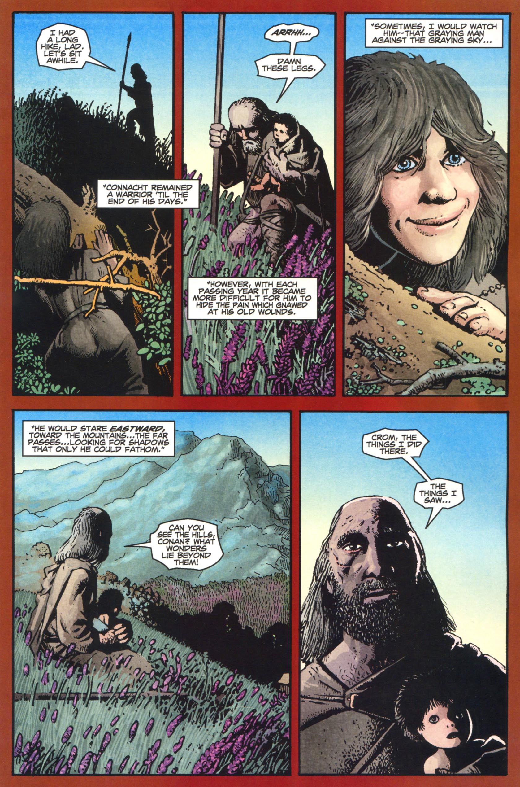 Read online Conan The Cimmerian comic -  Issue #7 - 7