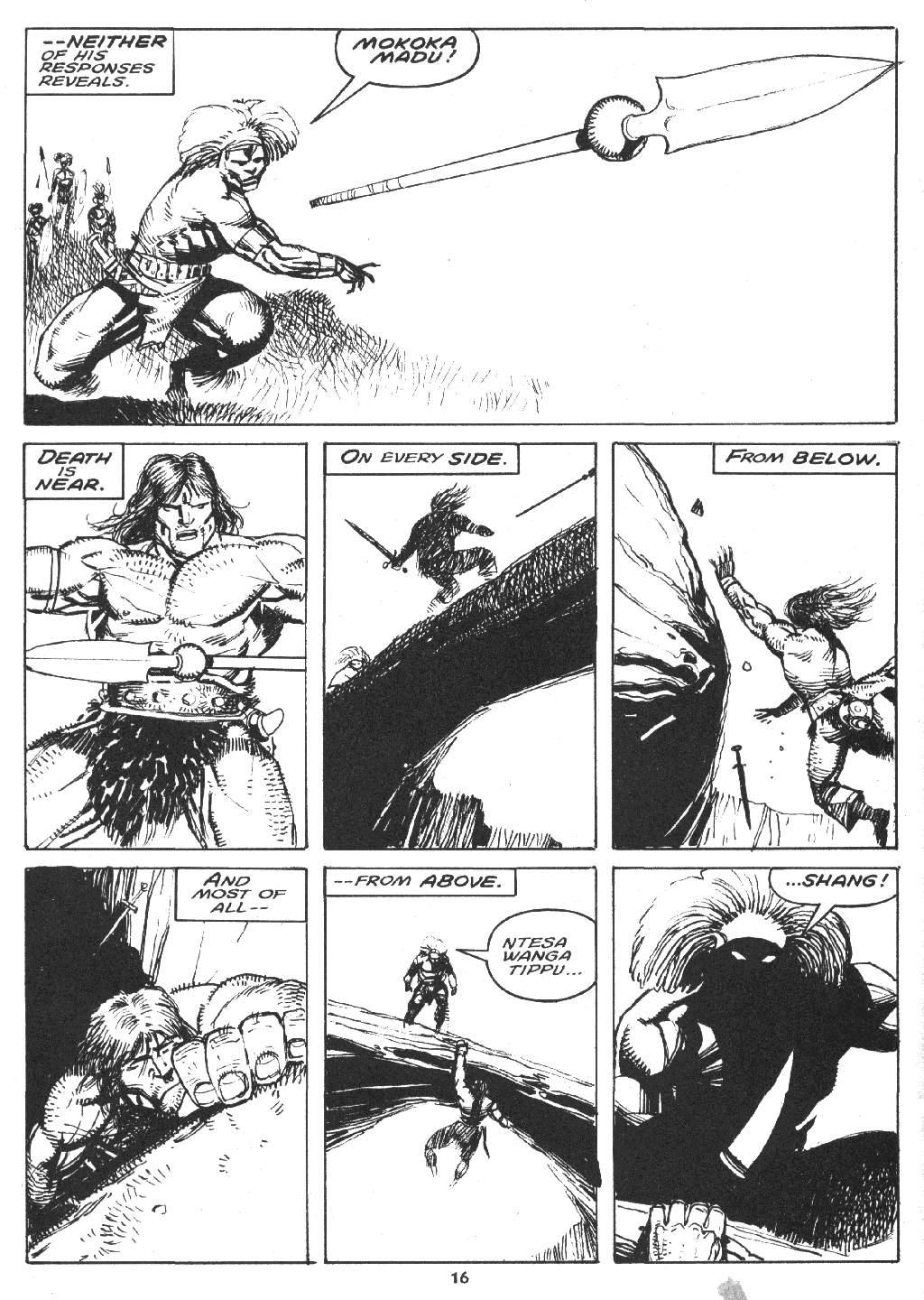 Read online The Savage Sword Of Conan comic -  Issue #219 - 18