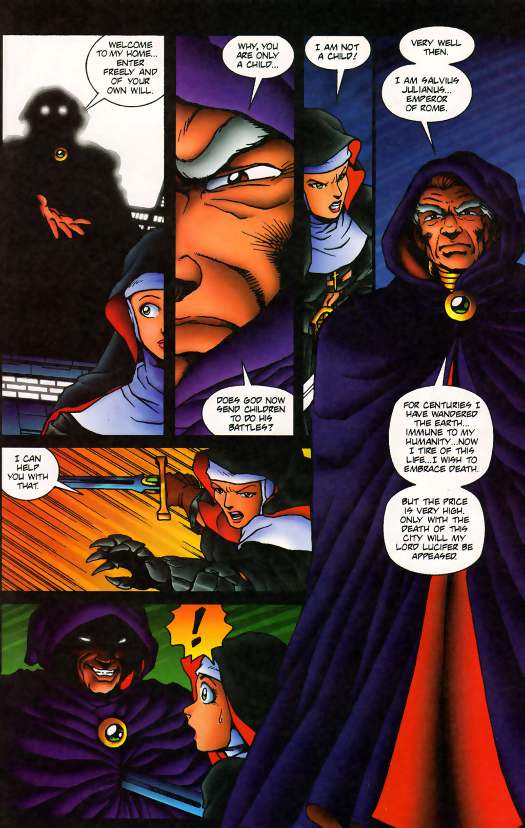 Read online Warrior Nun Areala (1994) comic -  Issue #3 - 21