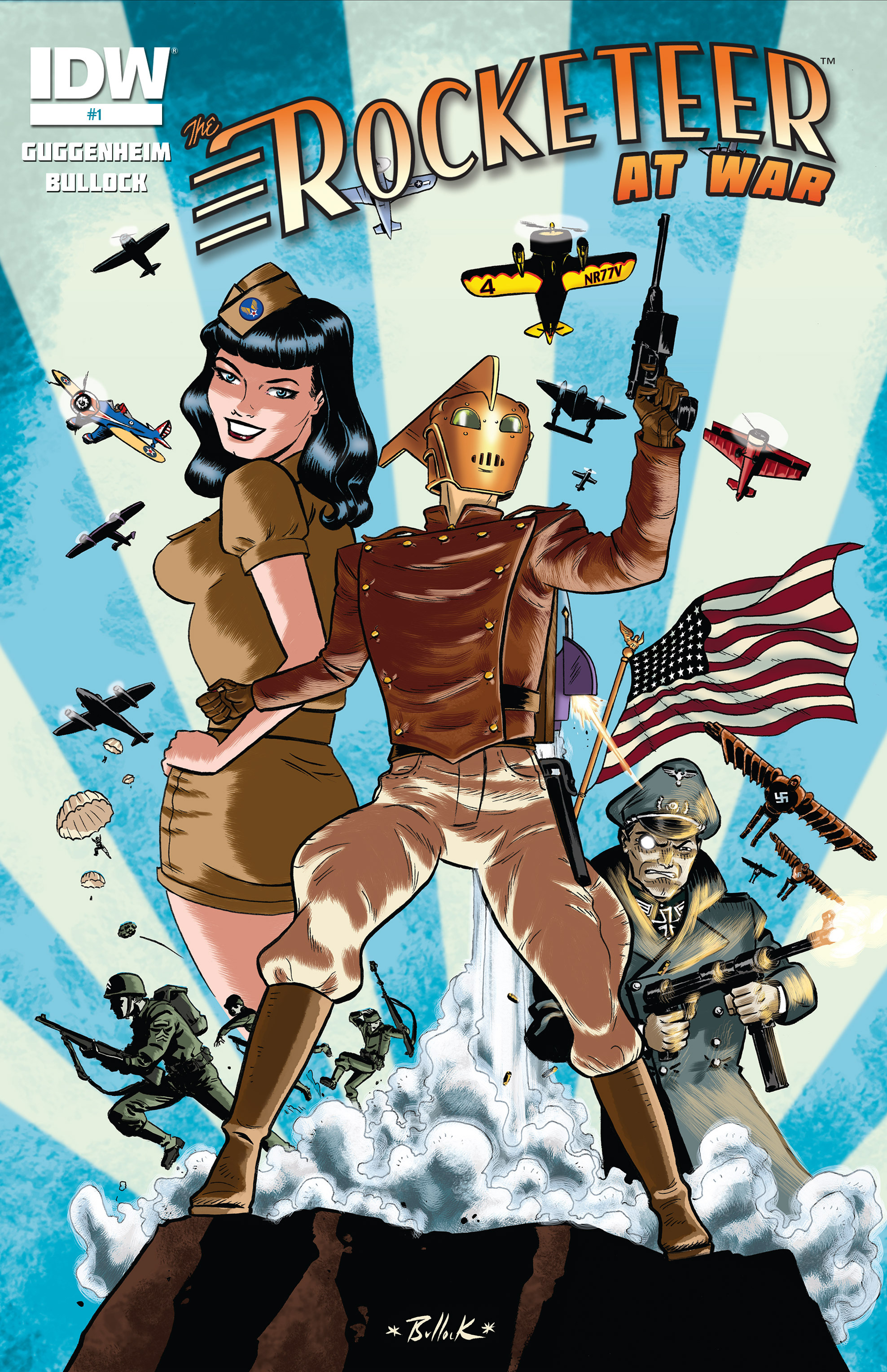Read online The Rocketeer at War comic -  Issue #1 - 1