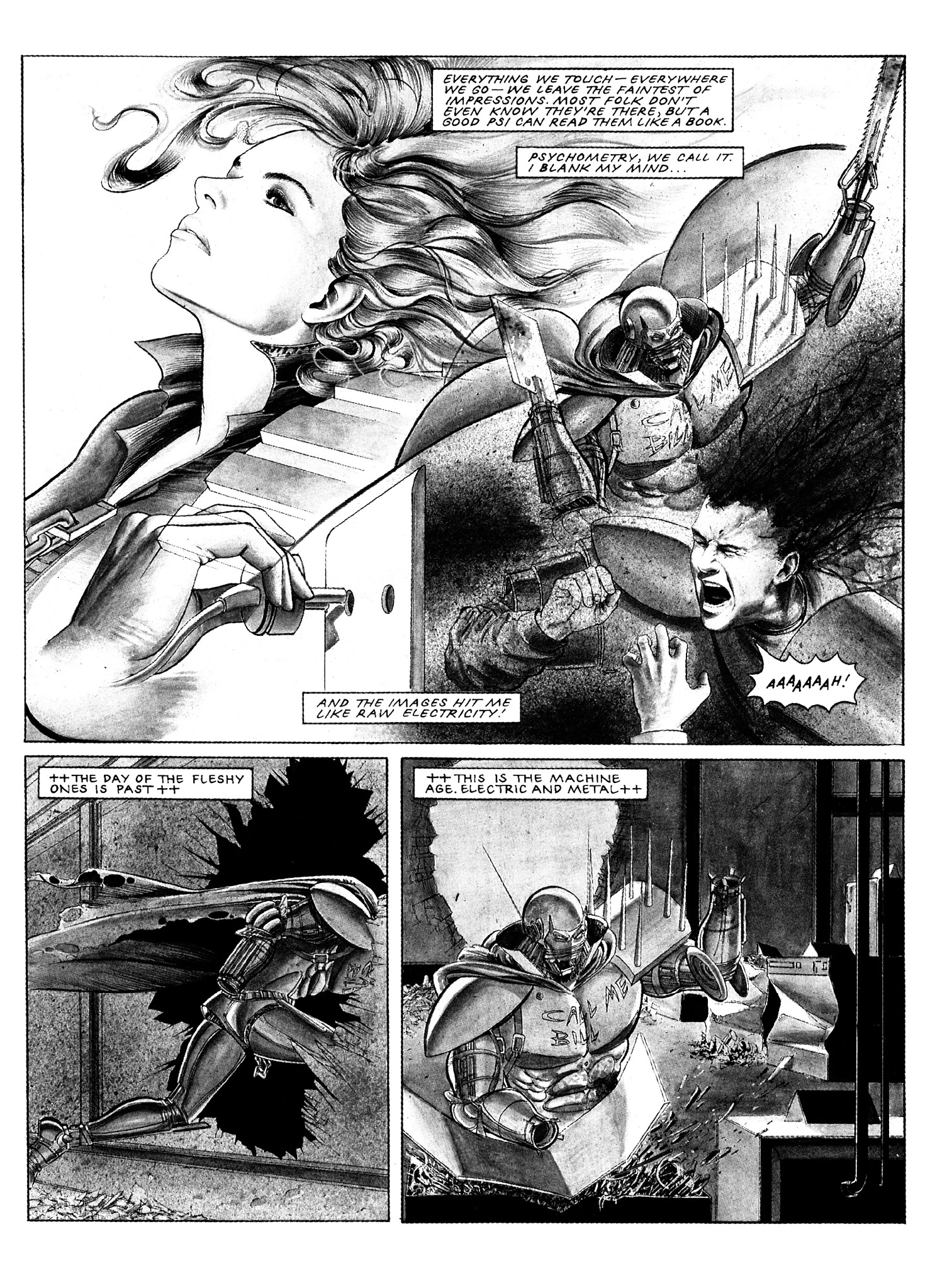 Read online Judge Anderson: The Psi Files comic -  Issue # TPB 1 - 324