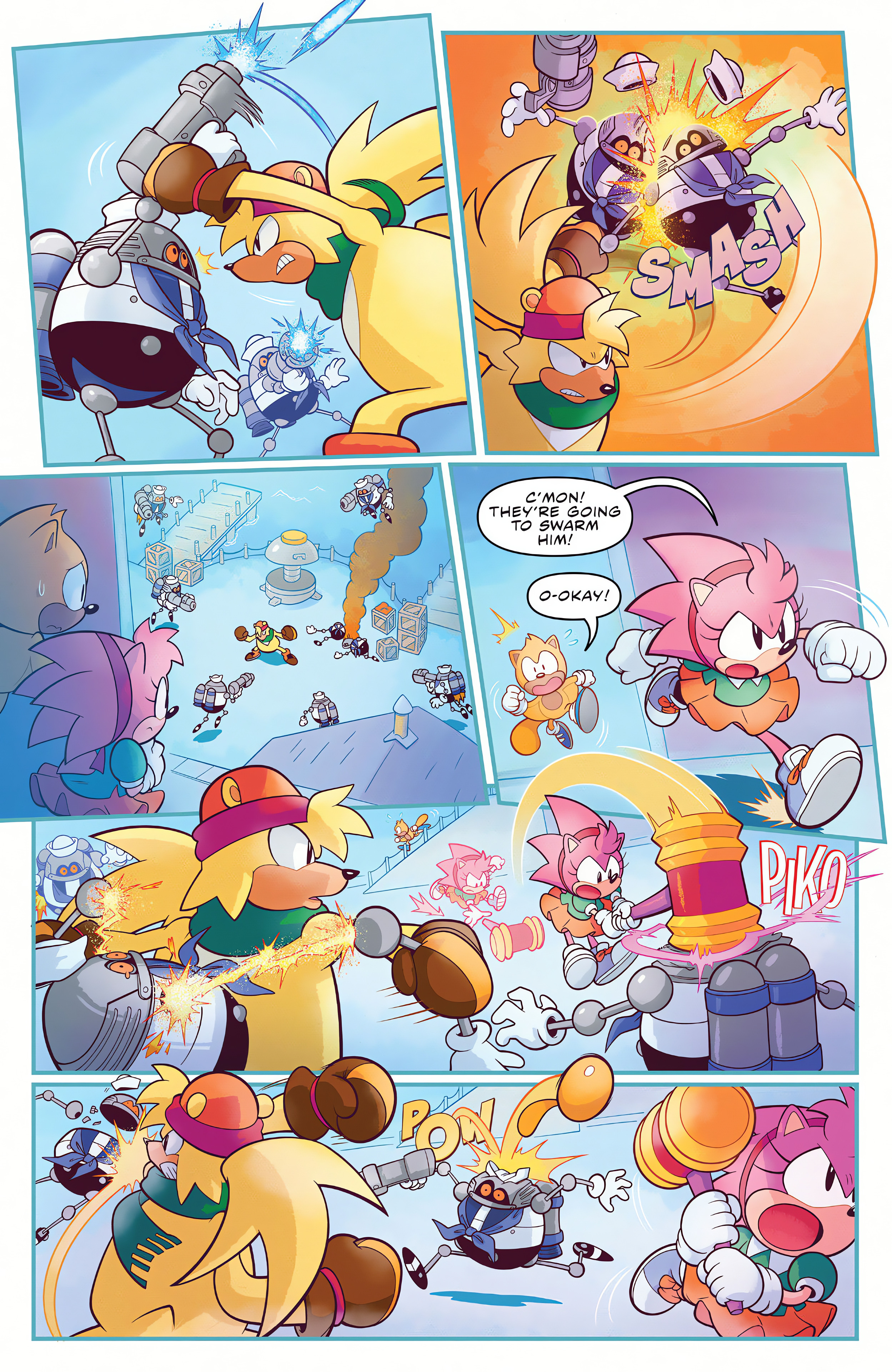 Read online Sonic the Hedgehog: Amy's 30th Anniversary Special comic -  Issue # Full - 17